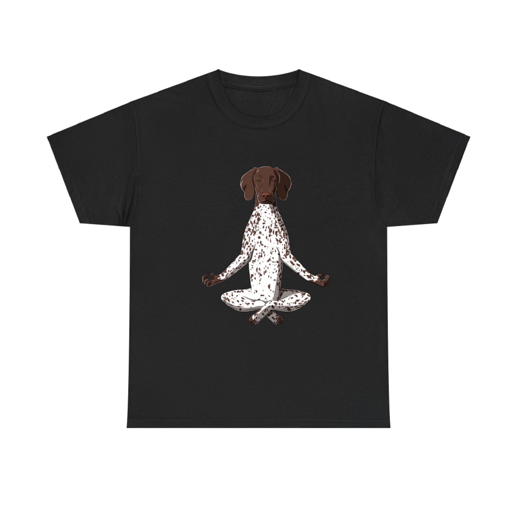 Funny Yoga Dog German Shorthaired Pointer T-shirt