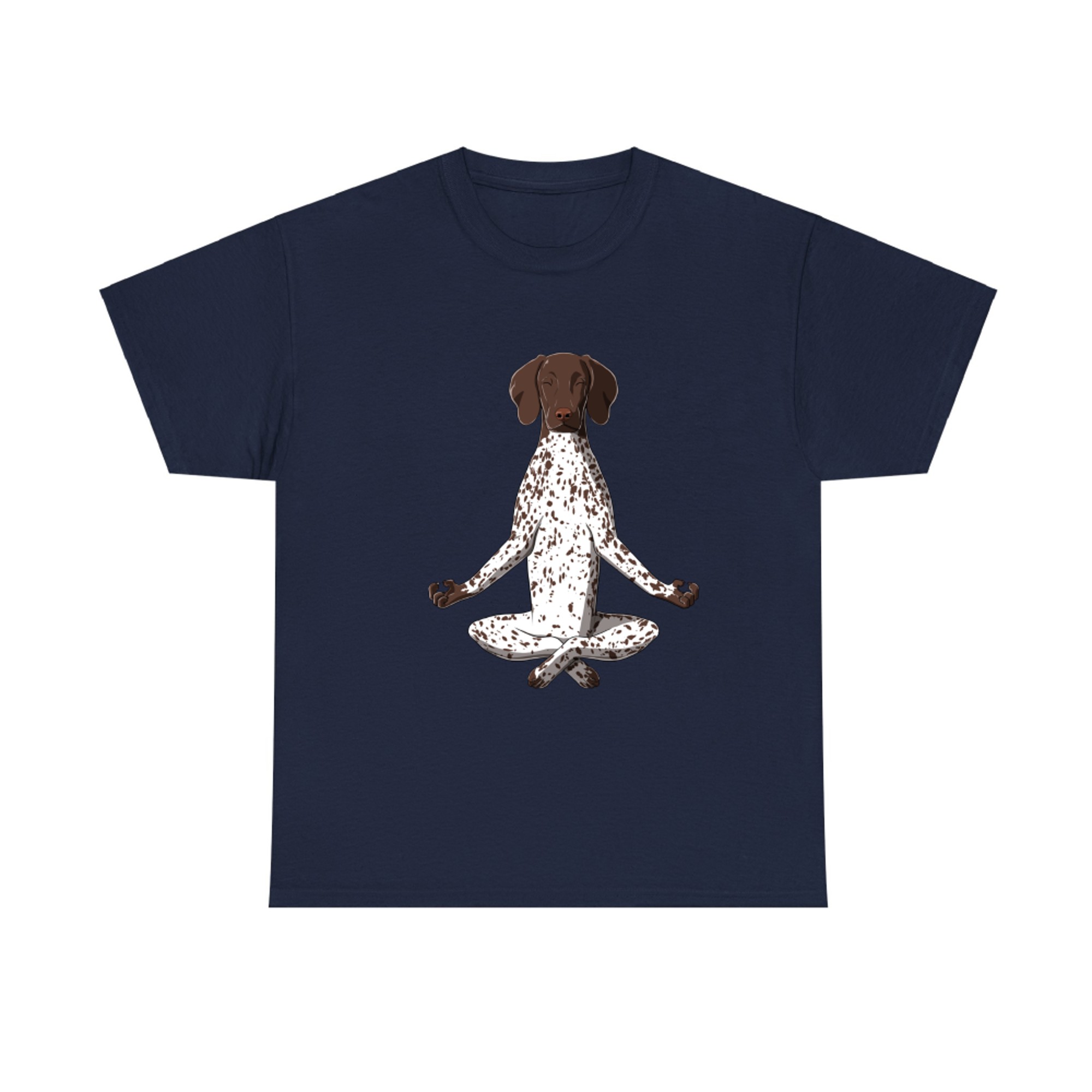 Funny Yoga Dog German Shorthaired Pointer T-shirt