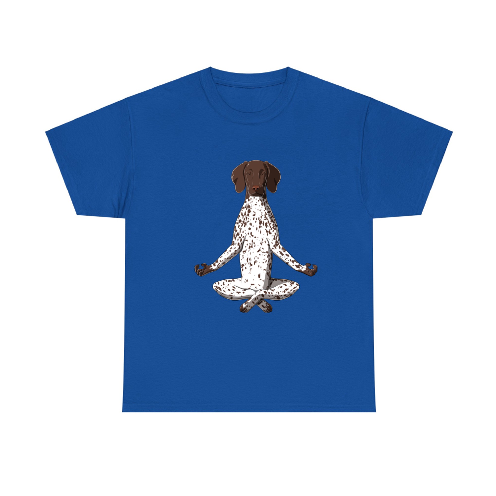 Funny Yoga Dog German Shorthaired Pointer T-shirt