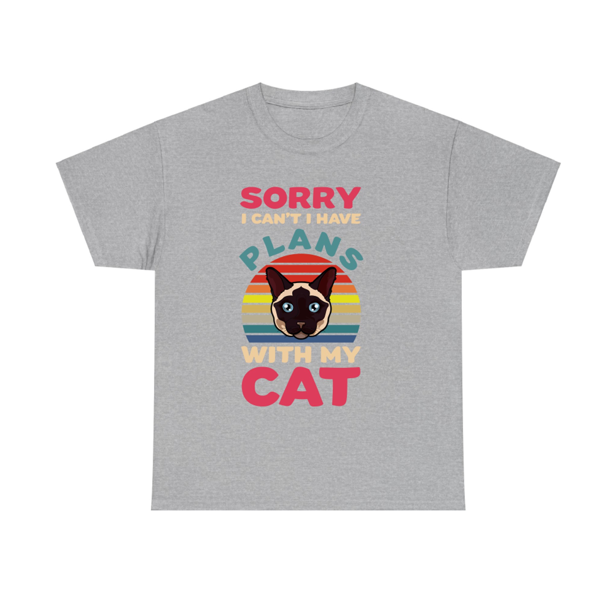 I Have My Plans with My Siamese Cat T-shirt