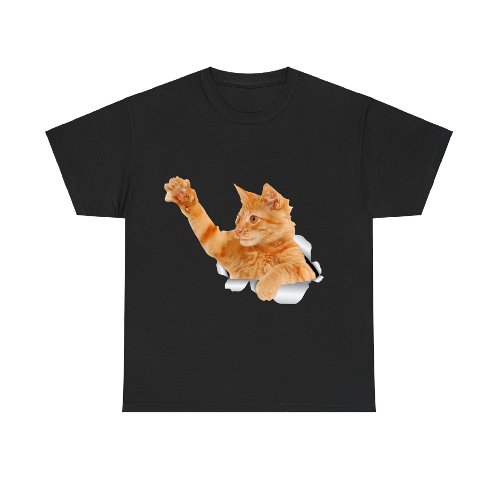 Playing Ginger Cat T-shirt