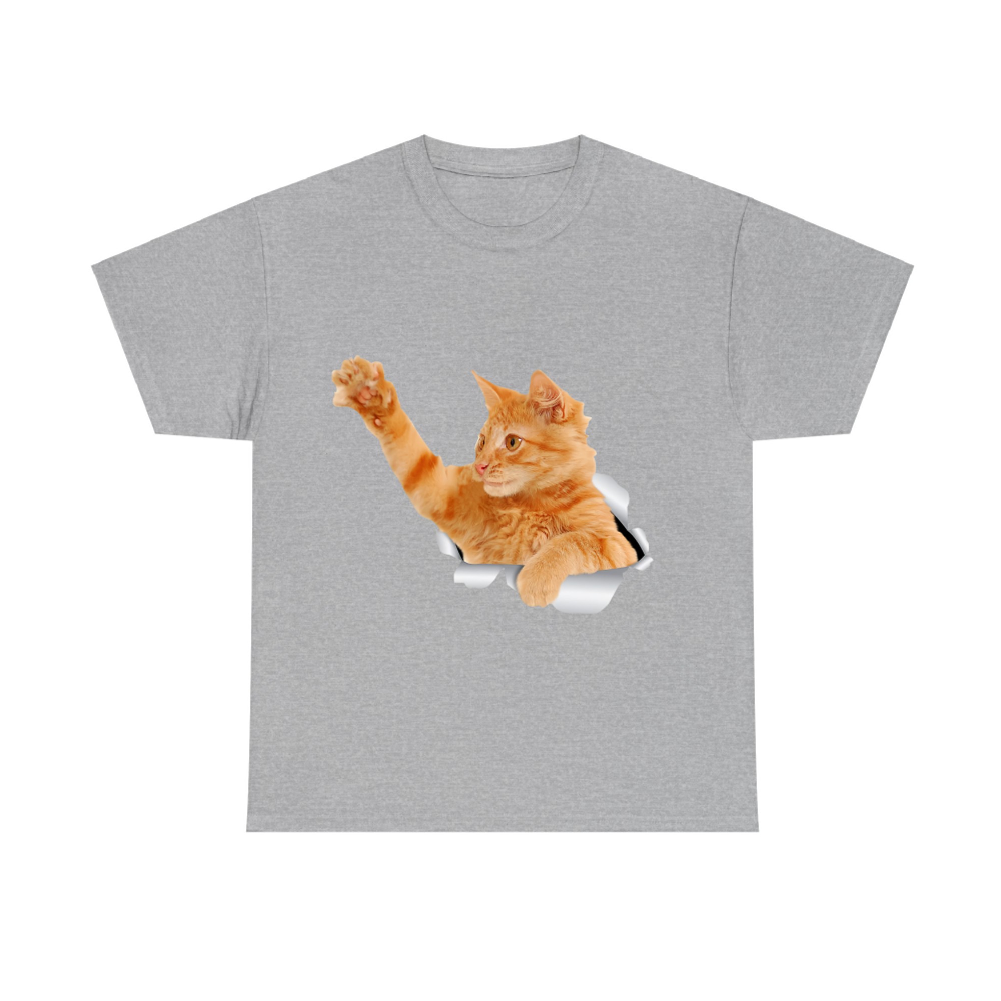 Playing Ginger Cat T-shirt