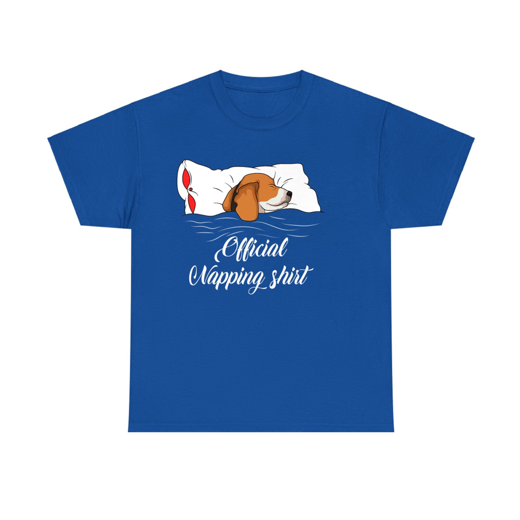 Sleeping Beagle Pyjamas Dog Lover Gift Official Napping T-shirt