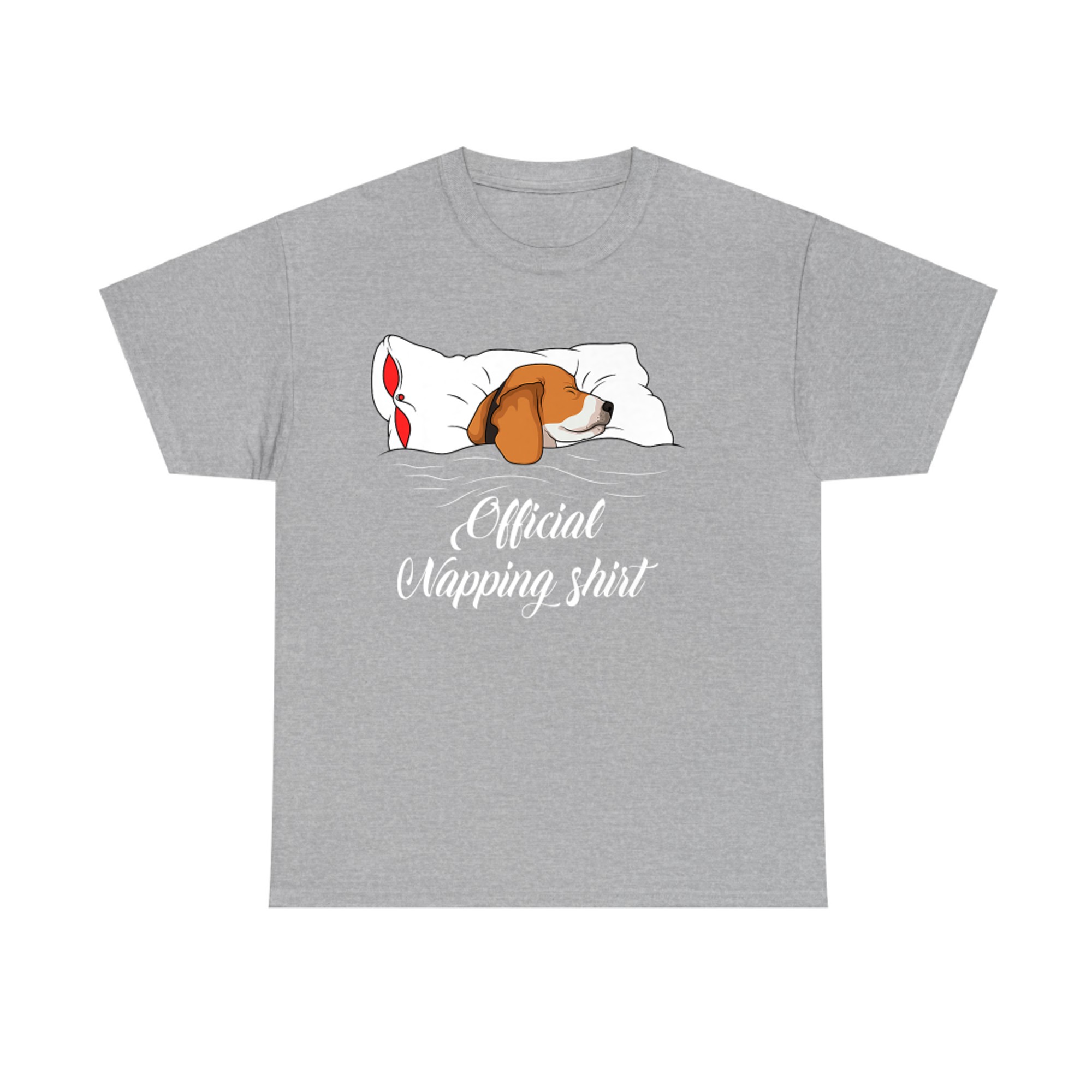 Sleeping Beagle Pyjamas Dog Lover Gift Official Napping T-shirt