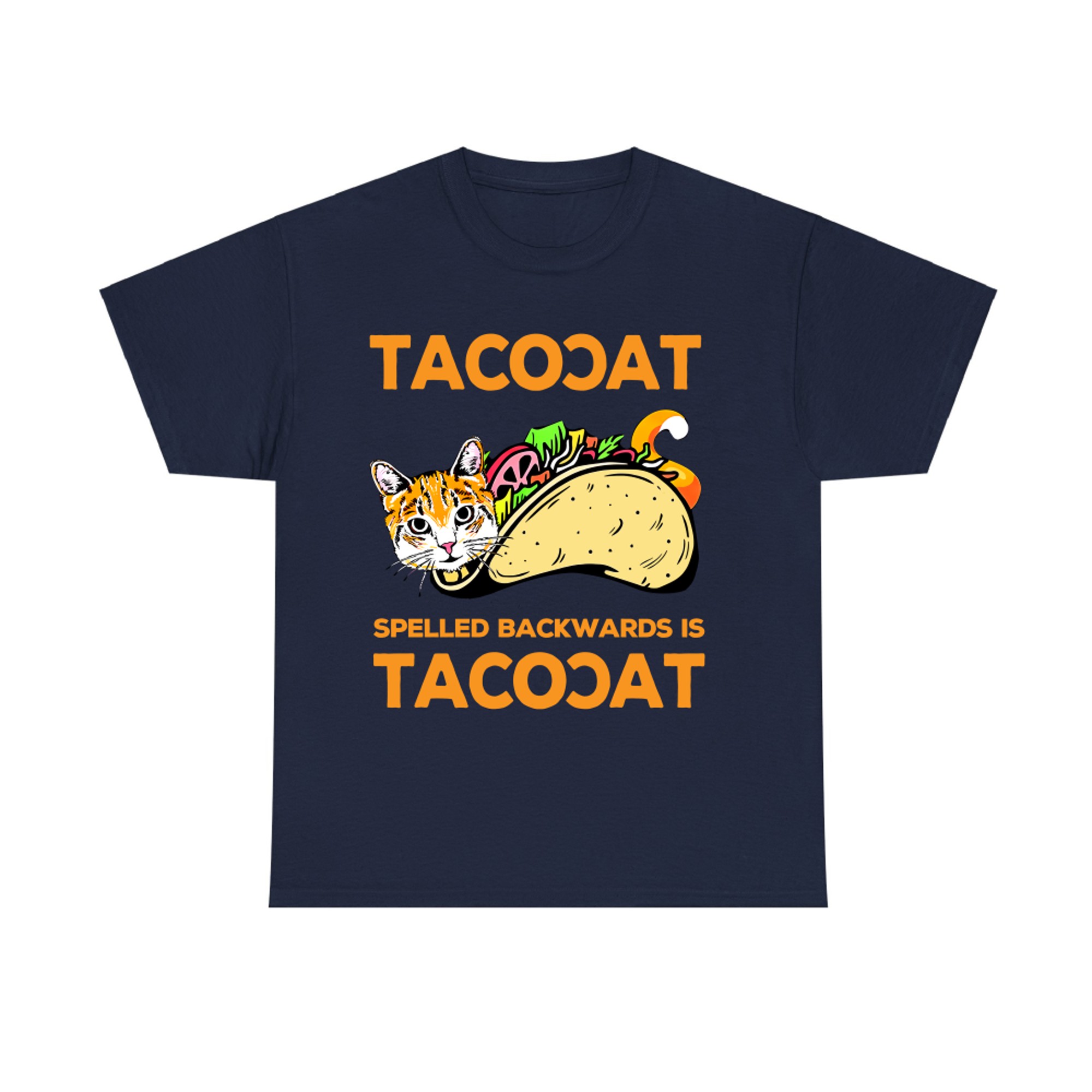 Tacocat Spelled Backwards is Tacocat T-shirt