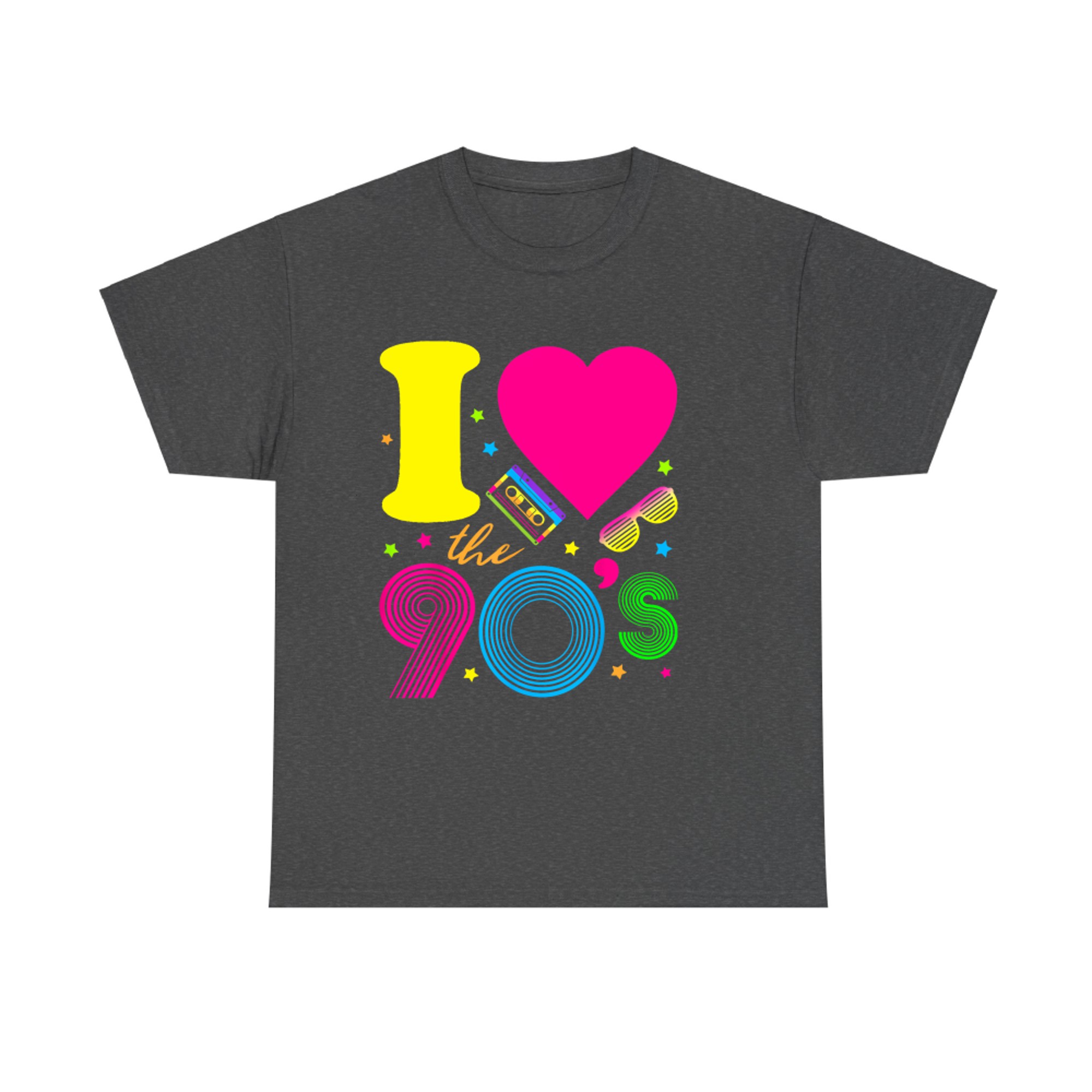 1990's I Love 90's I Heart the Nineties T-Shirt