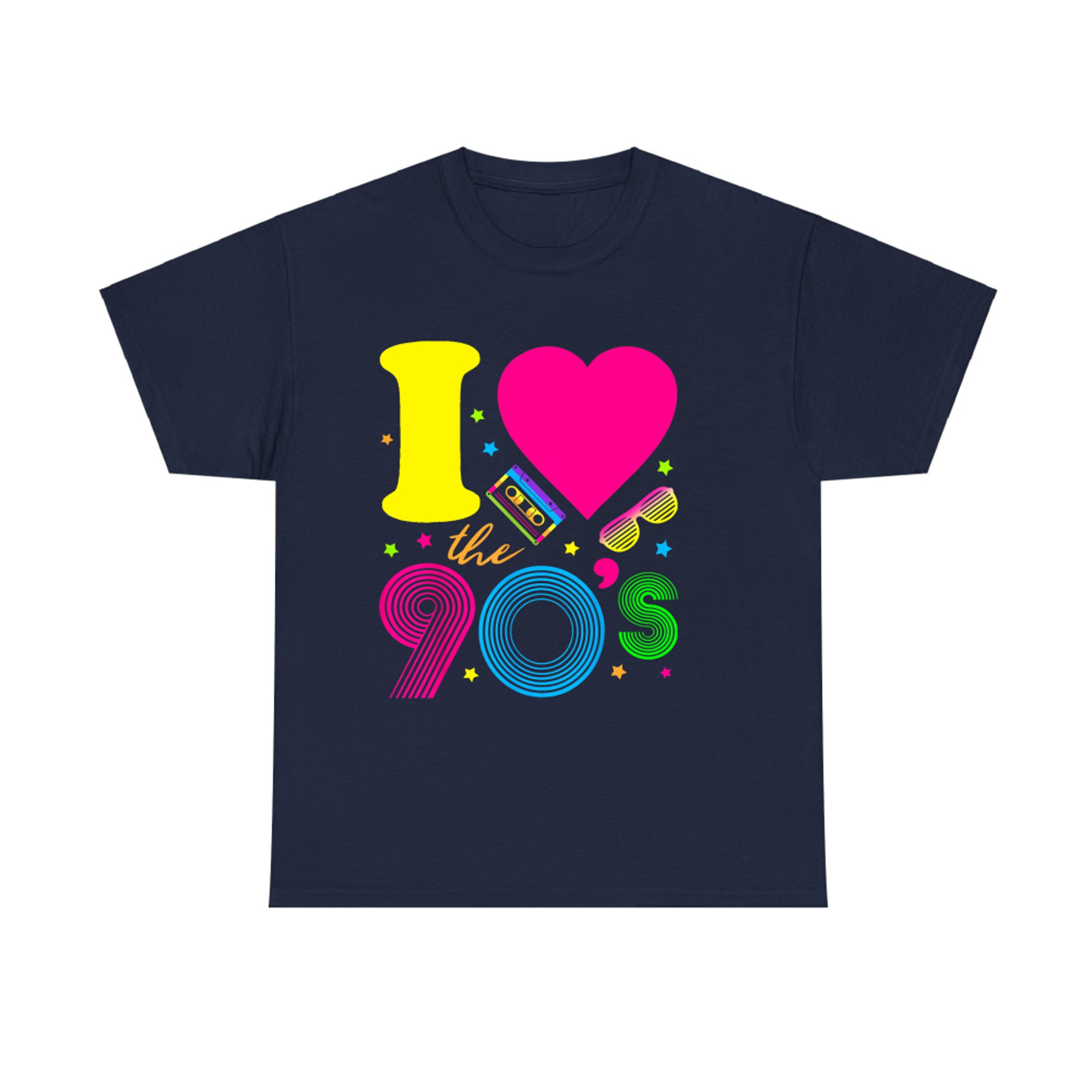 1990's I Love 90's I Heart the Nineties T-Shirt