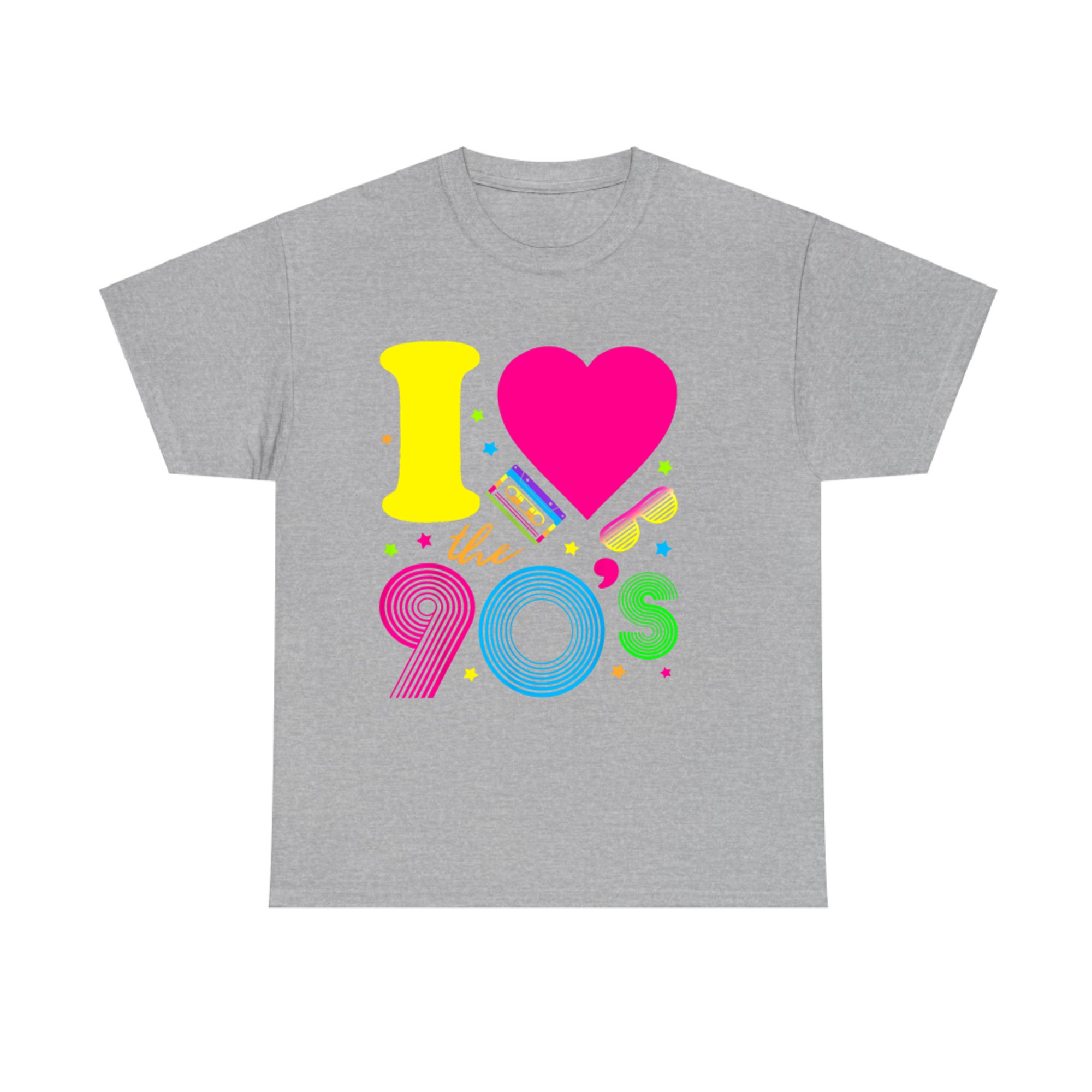 1990's I Love 90's I Heart the Nineties T-Shirt