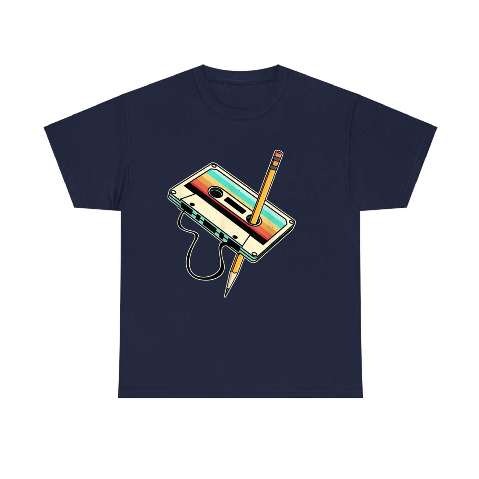 80s 90s Retro Party Cassette T-Shirt