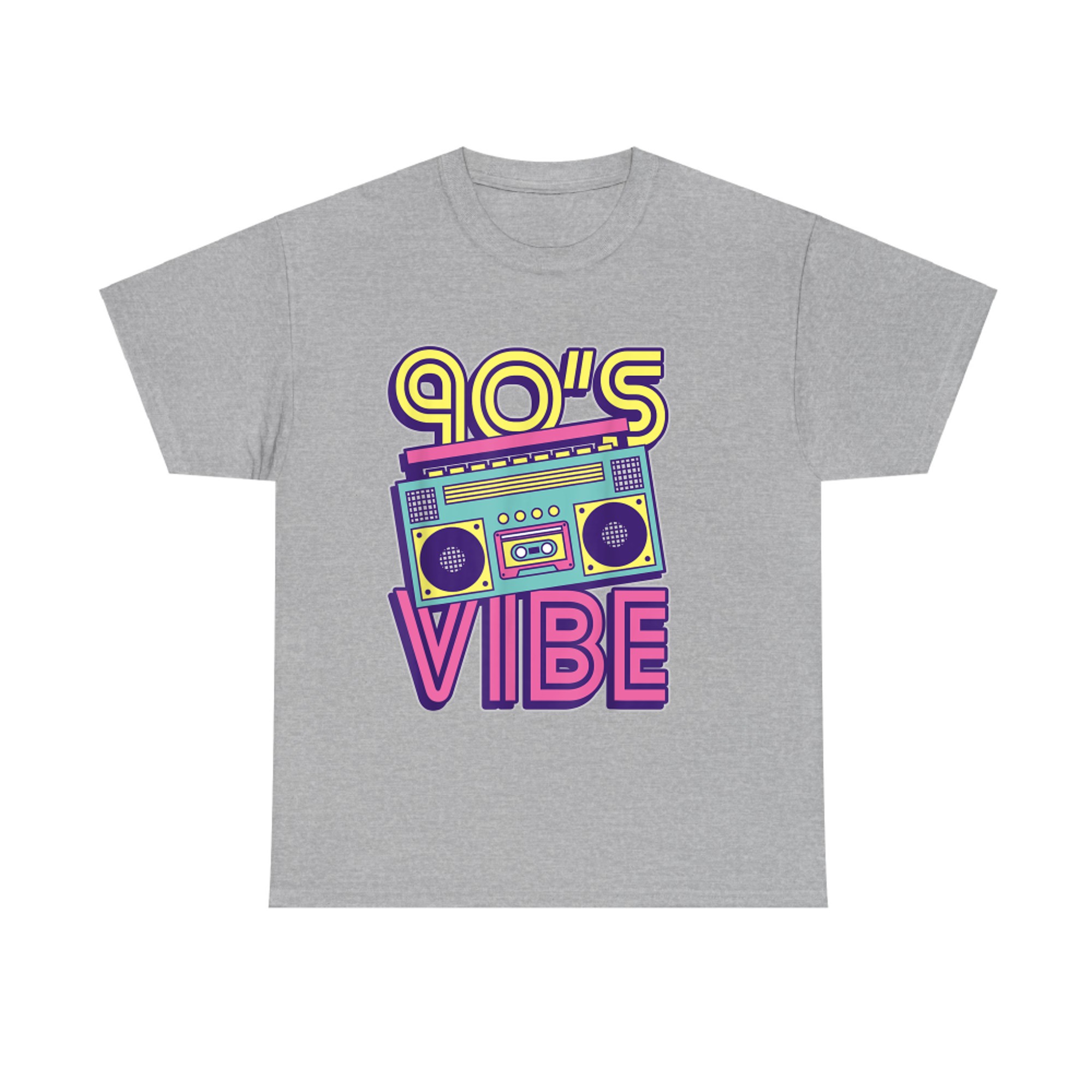 90s Vibes 1990s Music Lover Nineties Costume Party Retro 90s T-Shirt