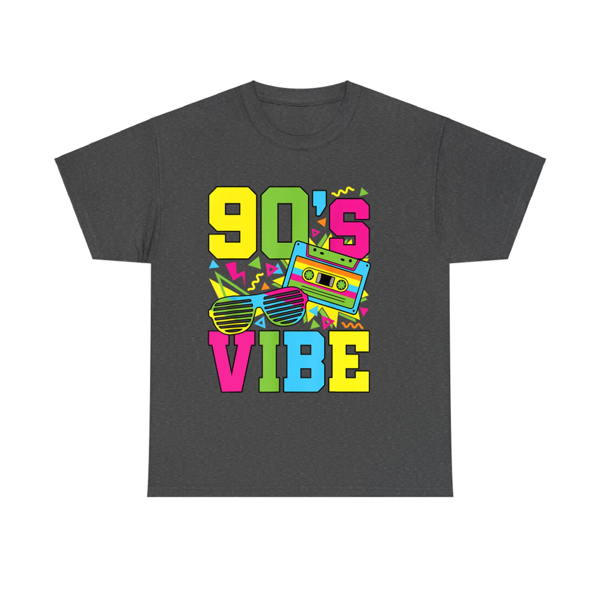 90's Vibes Retro 1990s 90s Style Party Outfit  T-Shirt