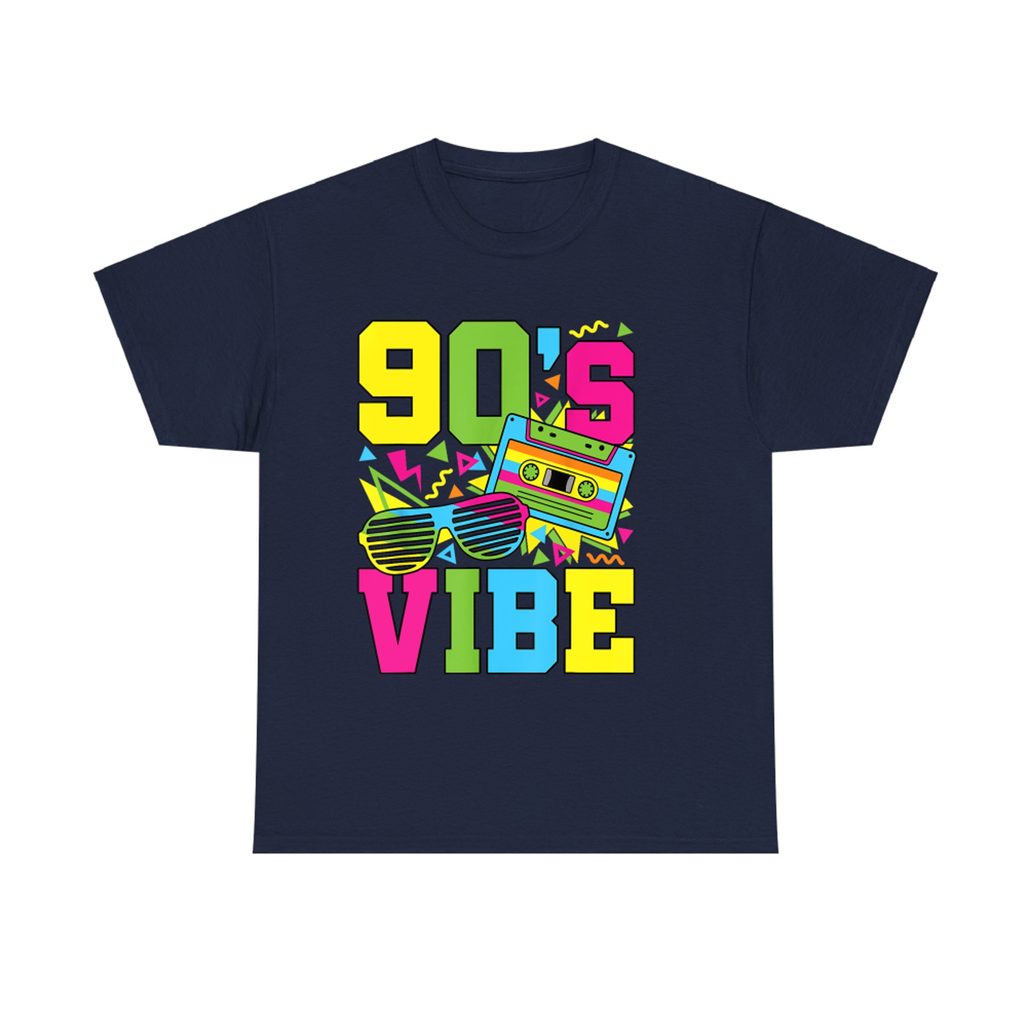 90's Vibes Retro 1990s 90s Style Party Outfit  T-Shirt