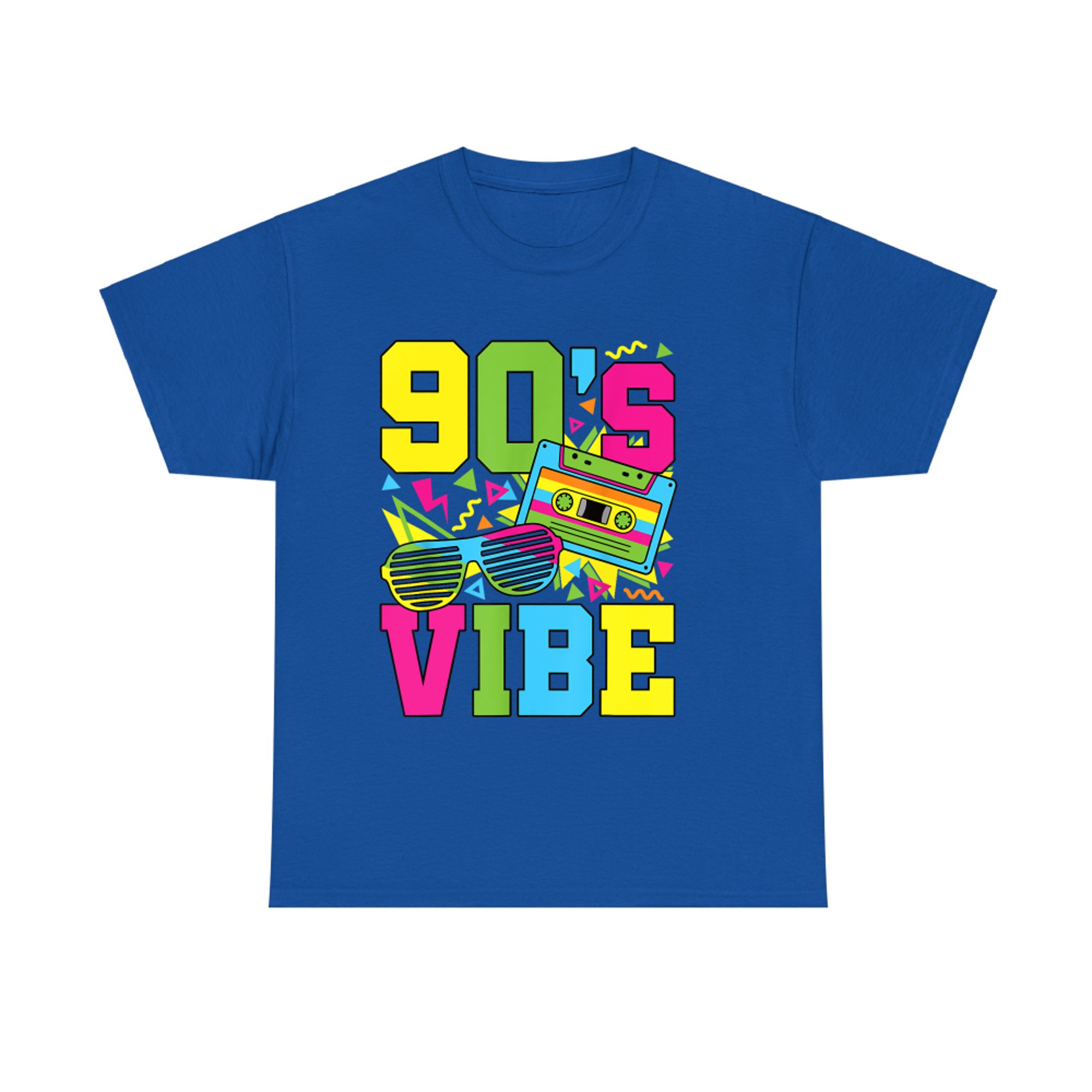 90's Vibes Retro 1990s 90s Style Party Outfit  T-Shirt