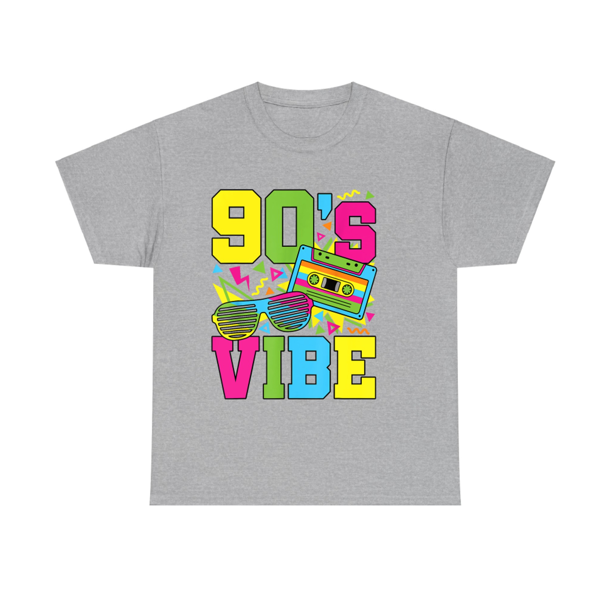 90's Vibes Retro 1990s 90s Style Party Outfit  T-Shirt