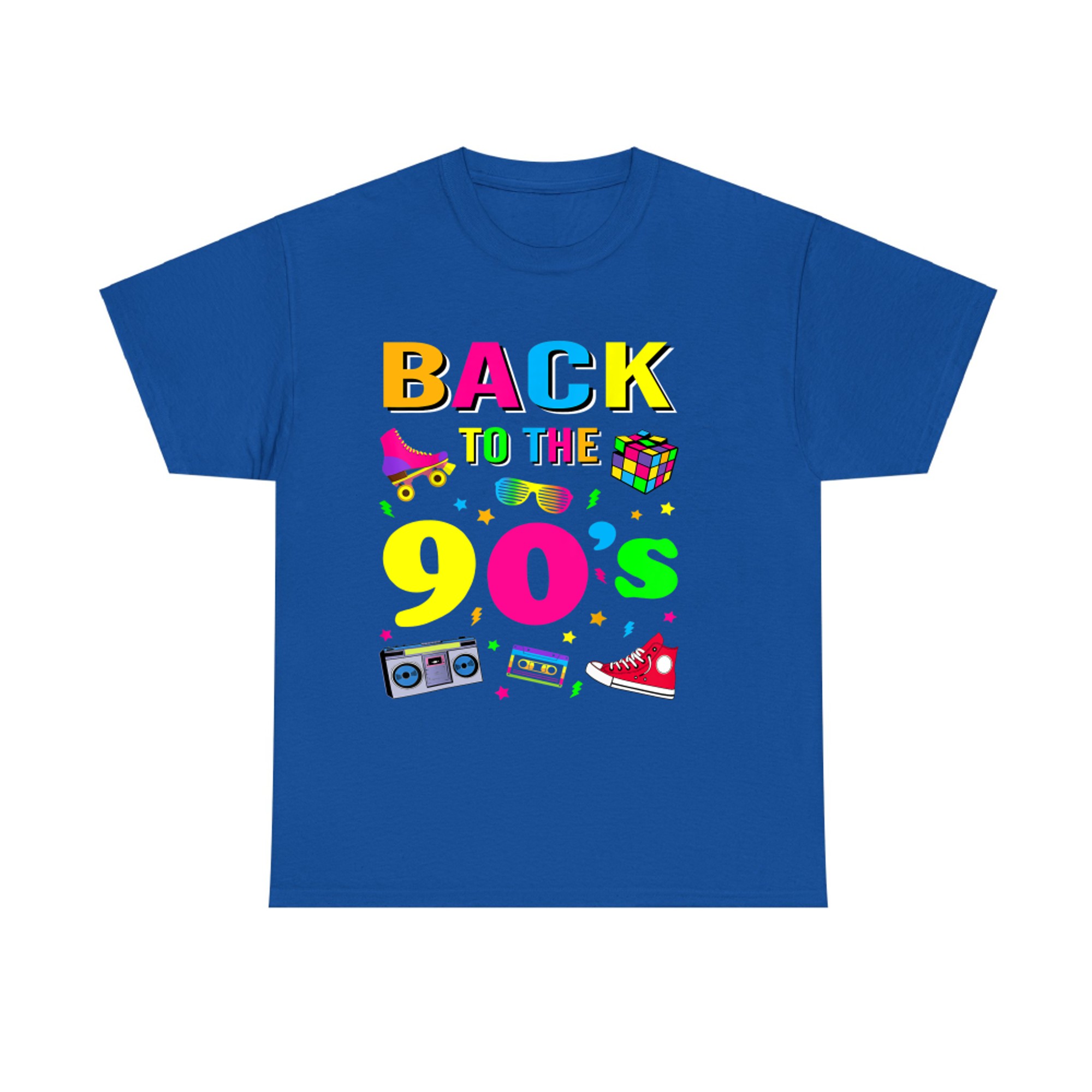 Back To 90's Vintage Retro Graphic Design  T-Shirt