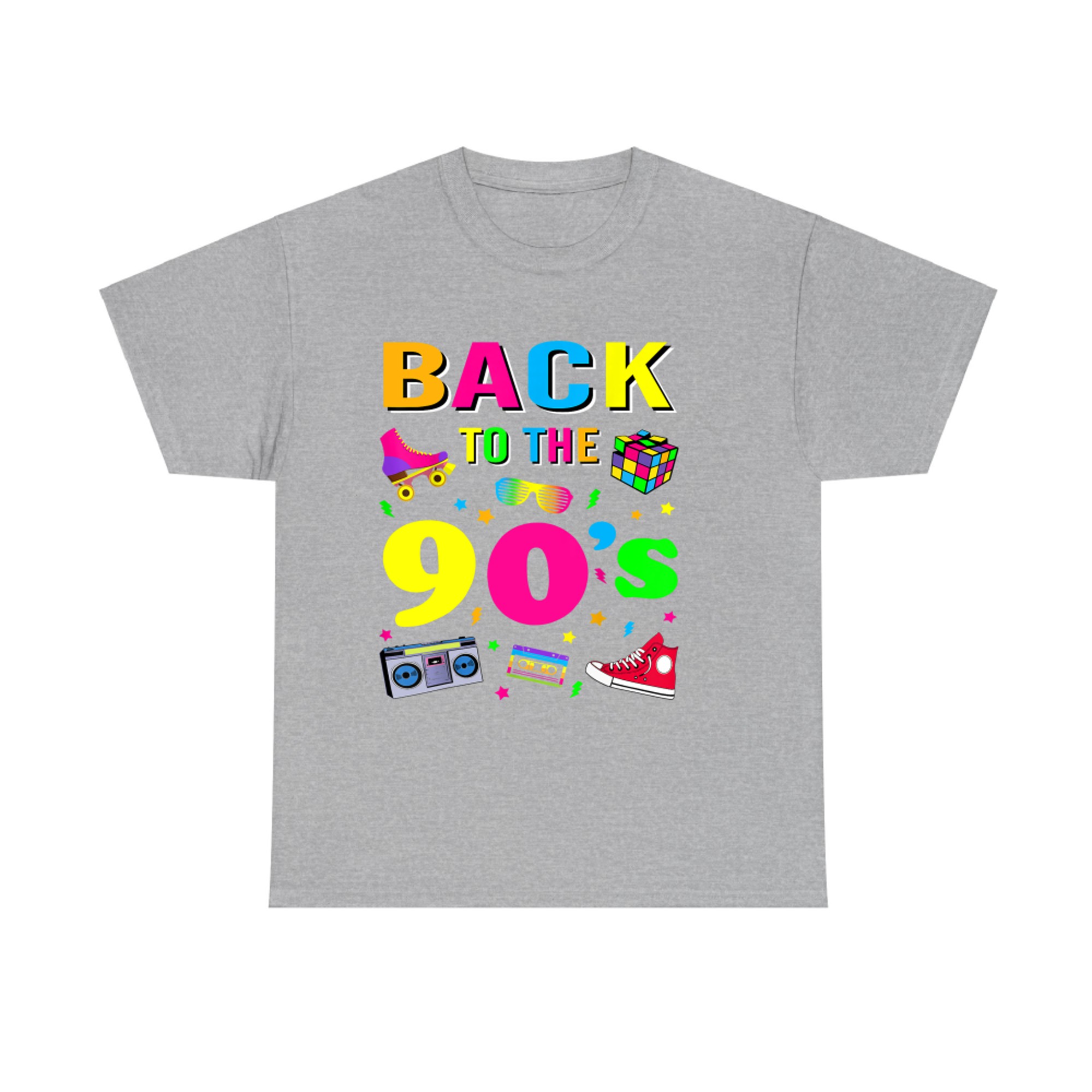 Back To 90's Vintage Retro Graphic Design  T-Shirt