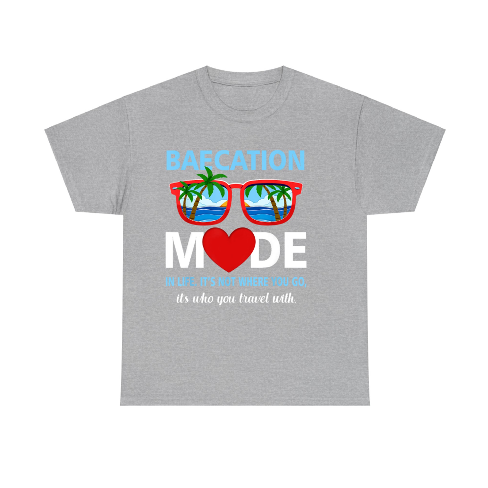 Baecation Mode Couples Trip Matching Summer Vacation Vibes T-Shirt