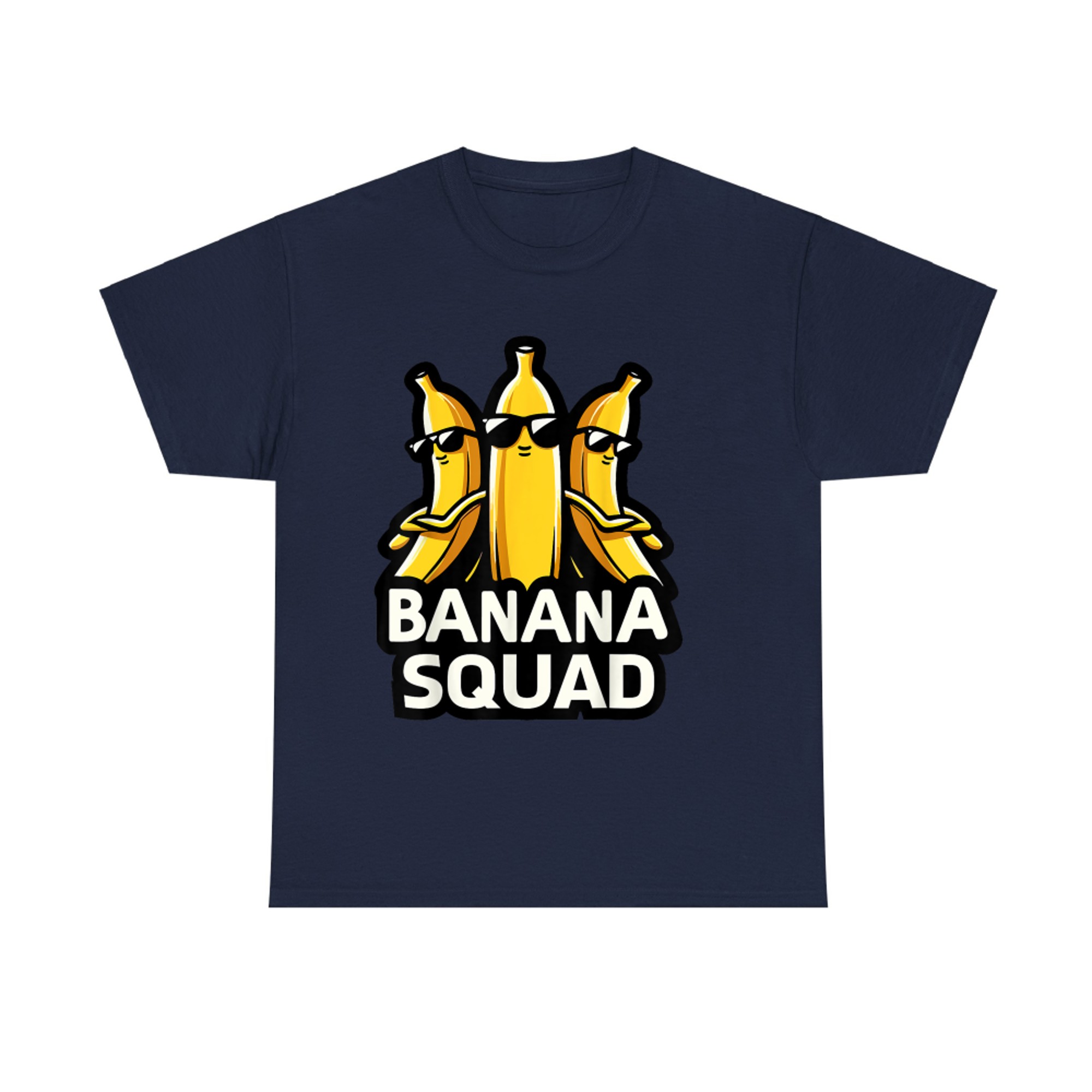 Banana Squad Funny Fruit Banana Lover Team Banana Crew T-Shirt