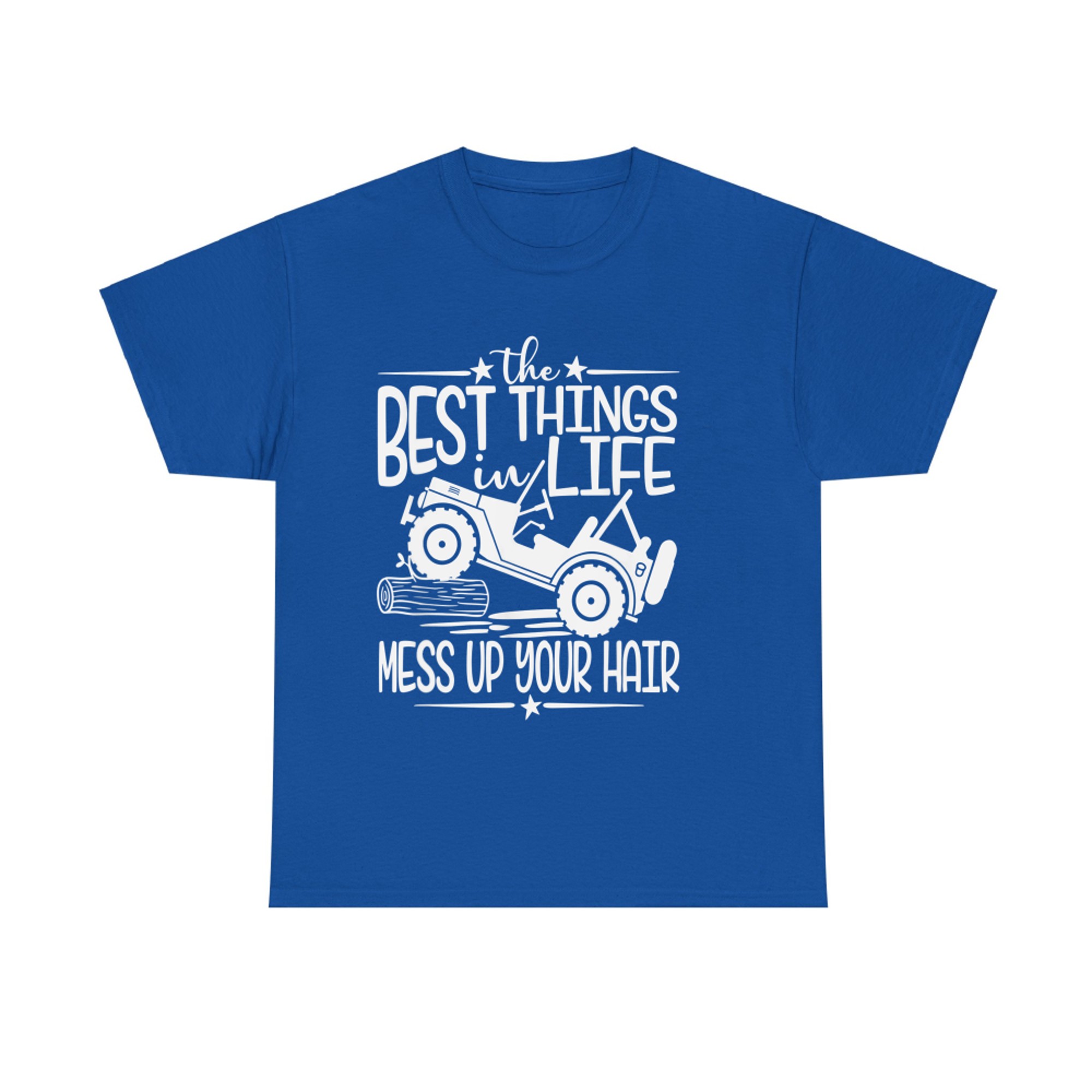 Best Things Life Mess Up Your Hair Fun Summer Truck T-Shirt