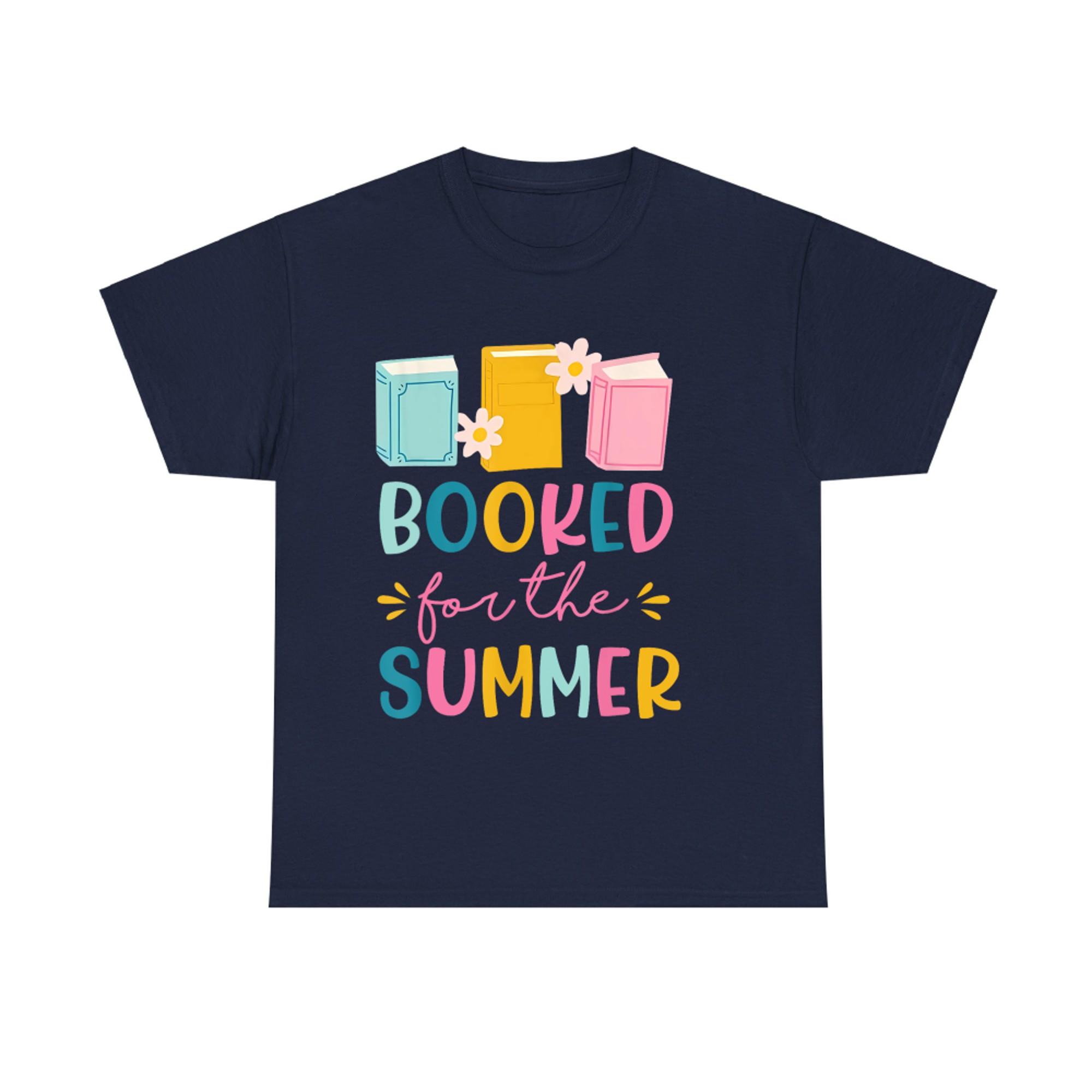Booked For The Summer Reading Librarian Last Day Of School T-Shirt