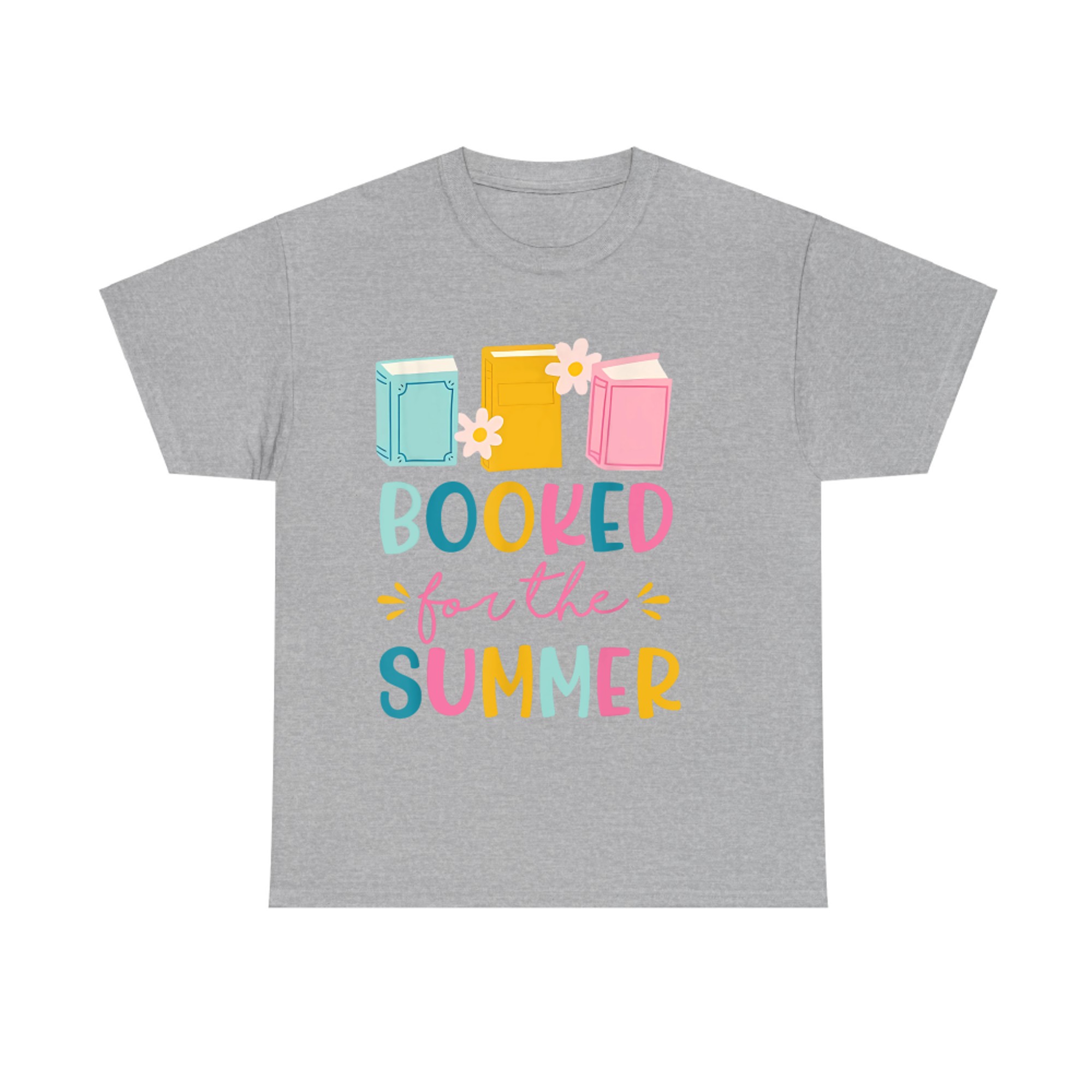 Booked For The Summer Reading Librarian Last Day Of School T-Shirt