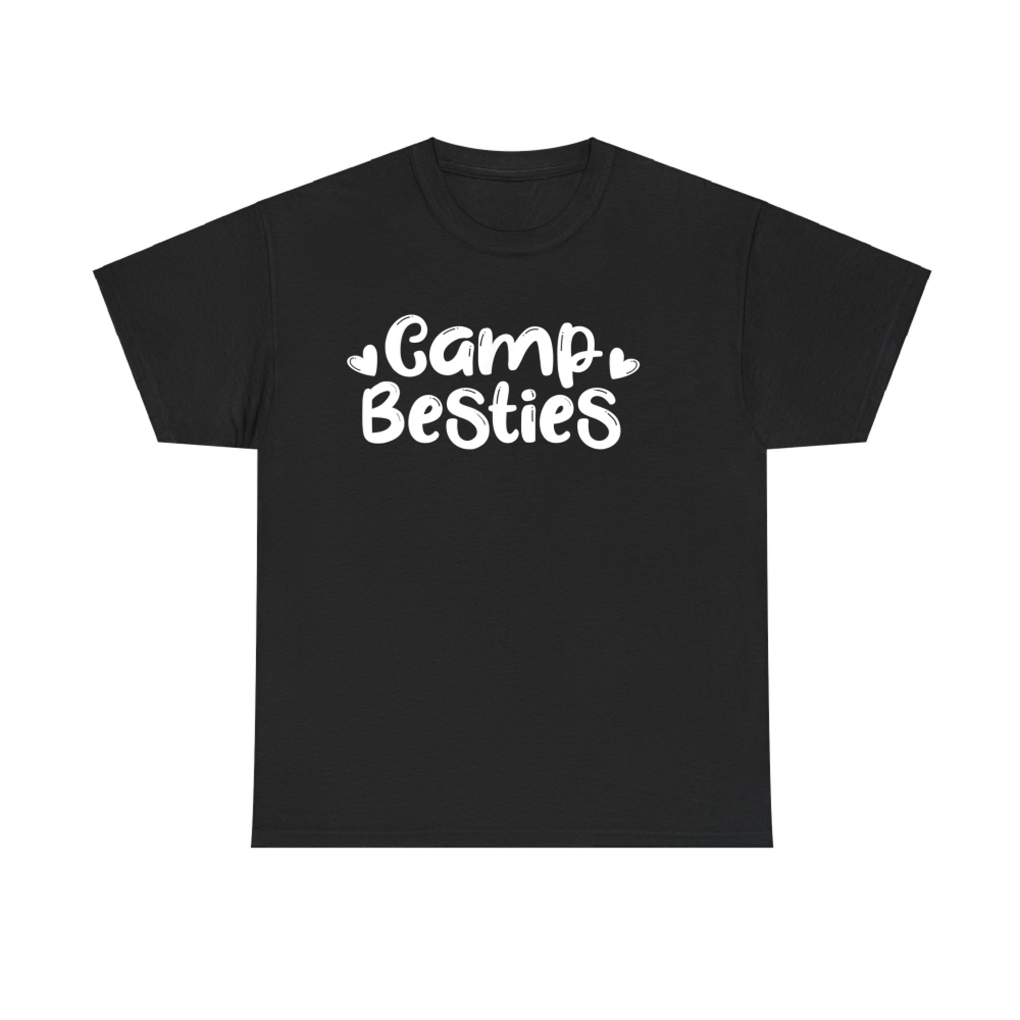 Camp Besties Cute Best Friend Summer Camper Girl T-Shirt