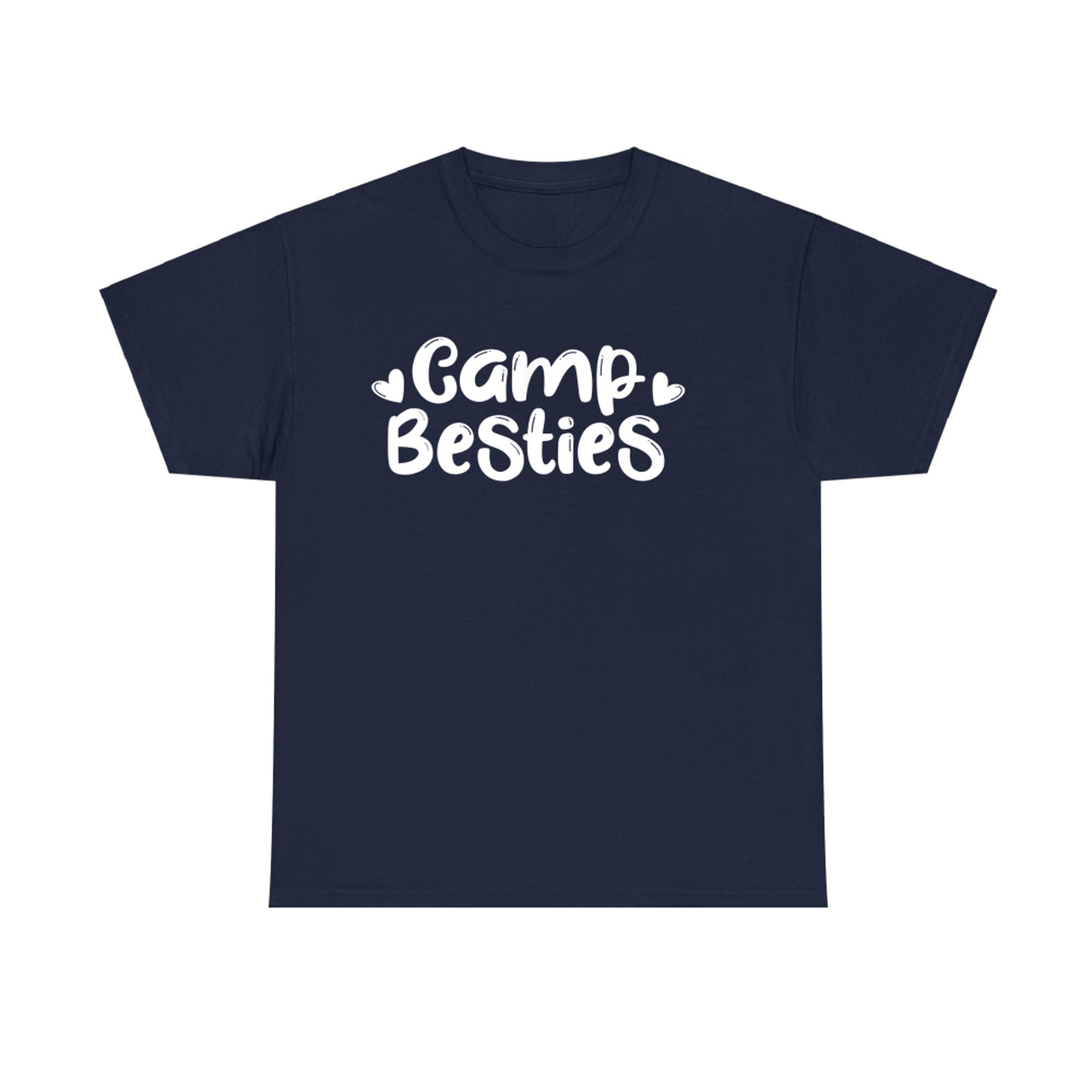 Camp Besties Cute Best Friend Summer Camper Girl T-Shirt