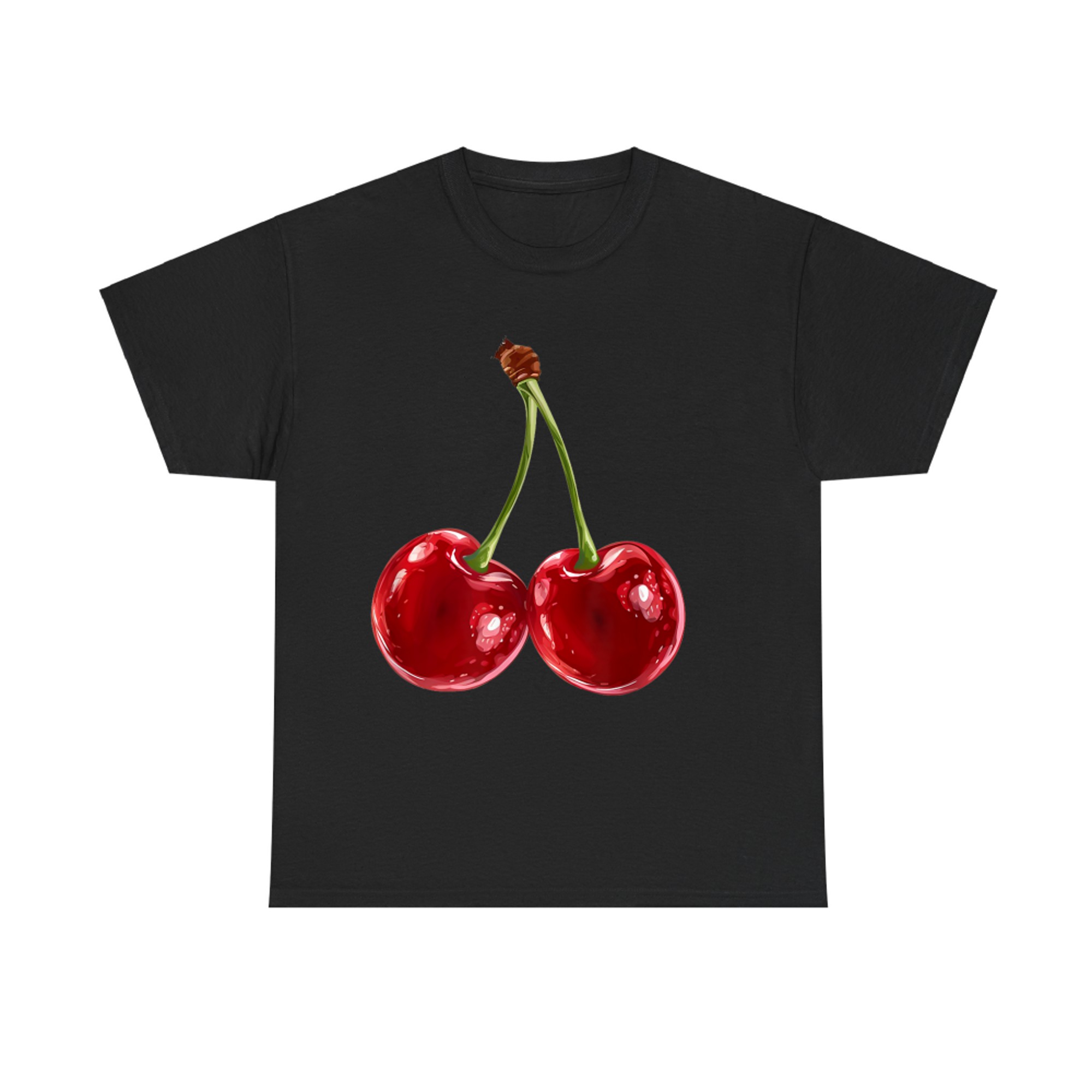 Cherry Red Aesthetic Cherries Trendy Summer Women T-Shirt