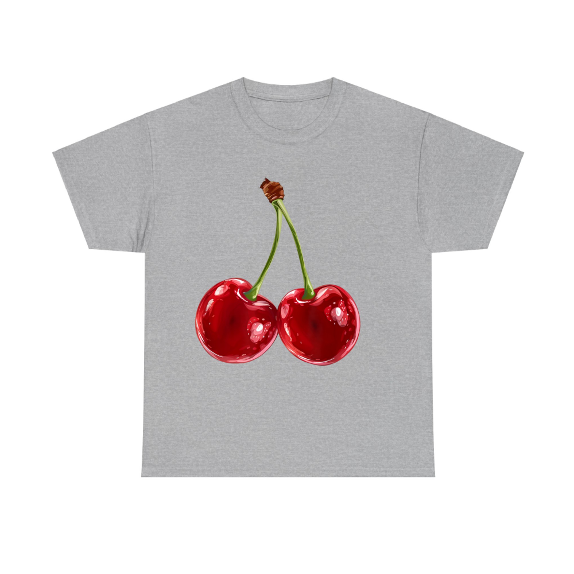 Cherry Red Aesthetic Cherries Trendy Summer Women T-Shirt