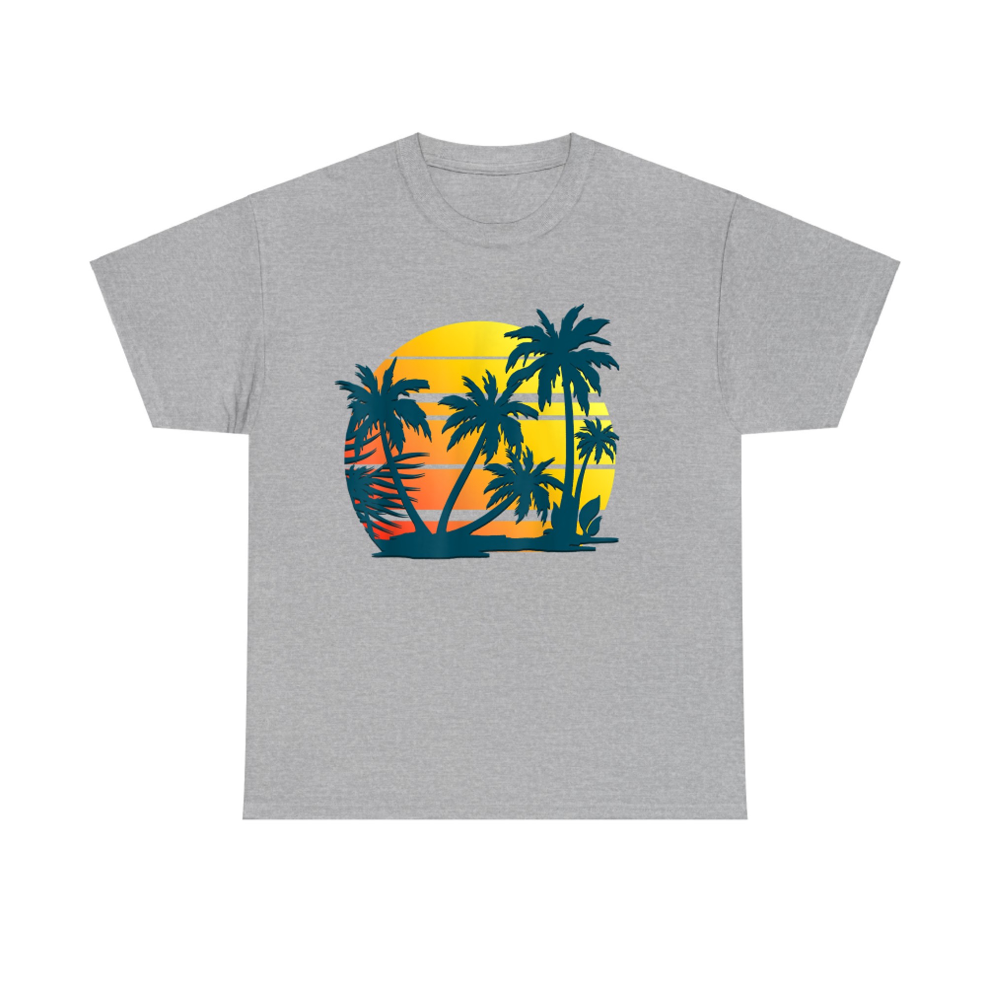 Coconut Palm Trees Summer Vacation Beach Tropical Summer T-Shirt
