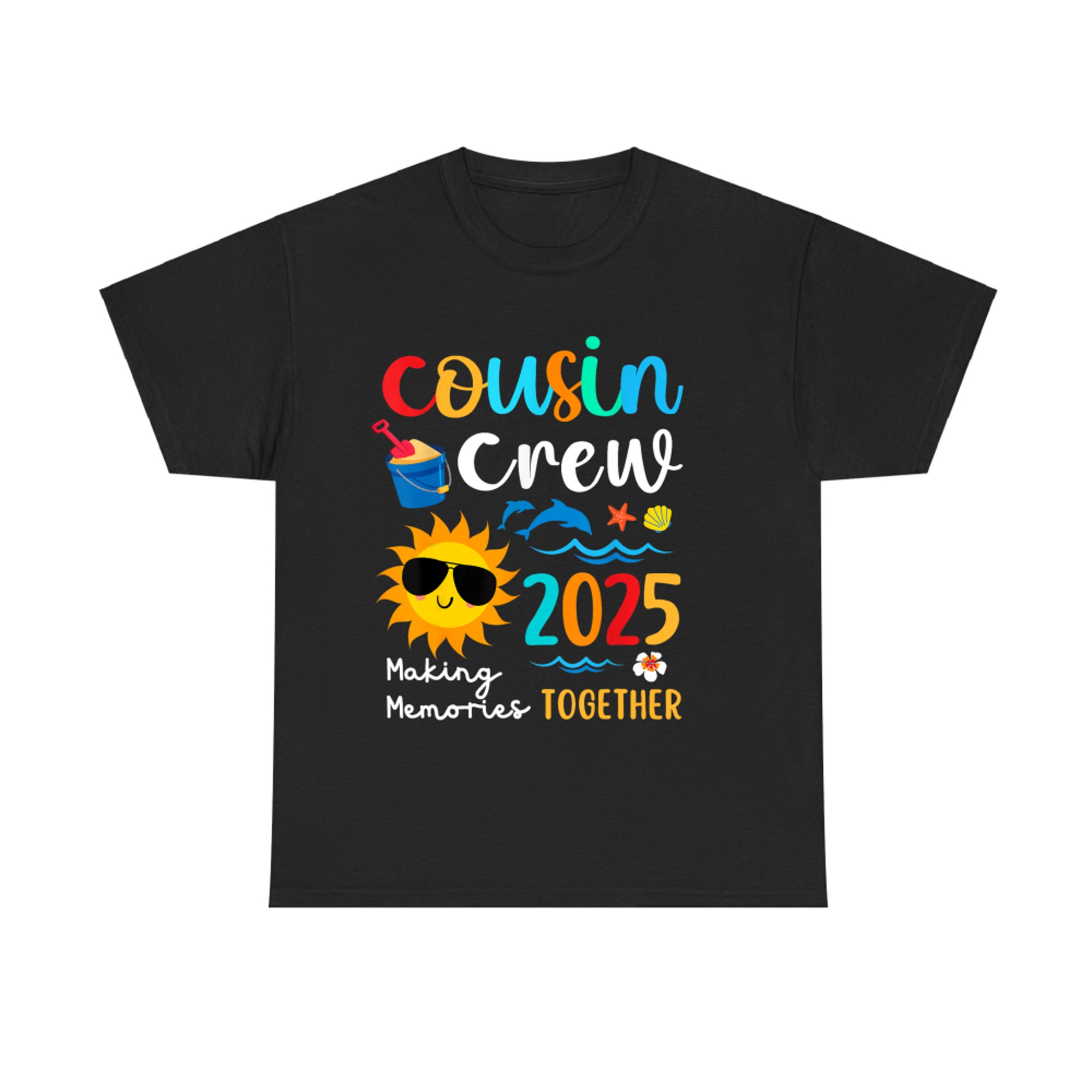 Cousin Crew Summer Vacation Beach Family Trips Matching T-Shirt