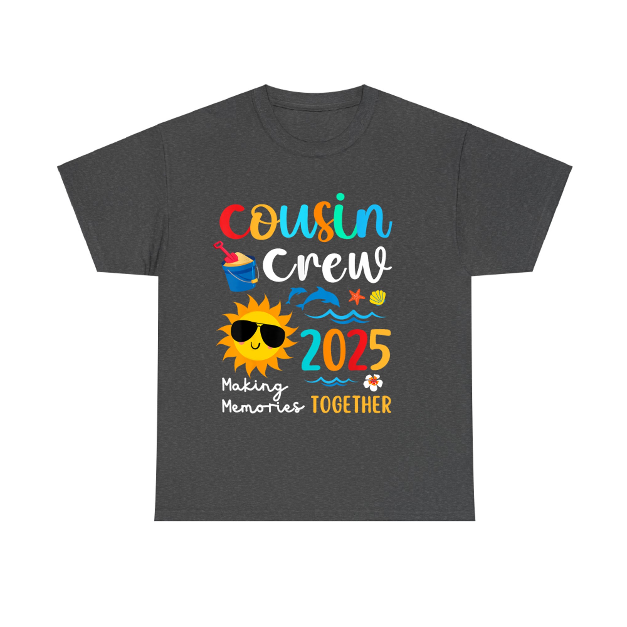 Cousin Crew Summer Vacation Beach Family Trips Matching T-Shirt