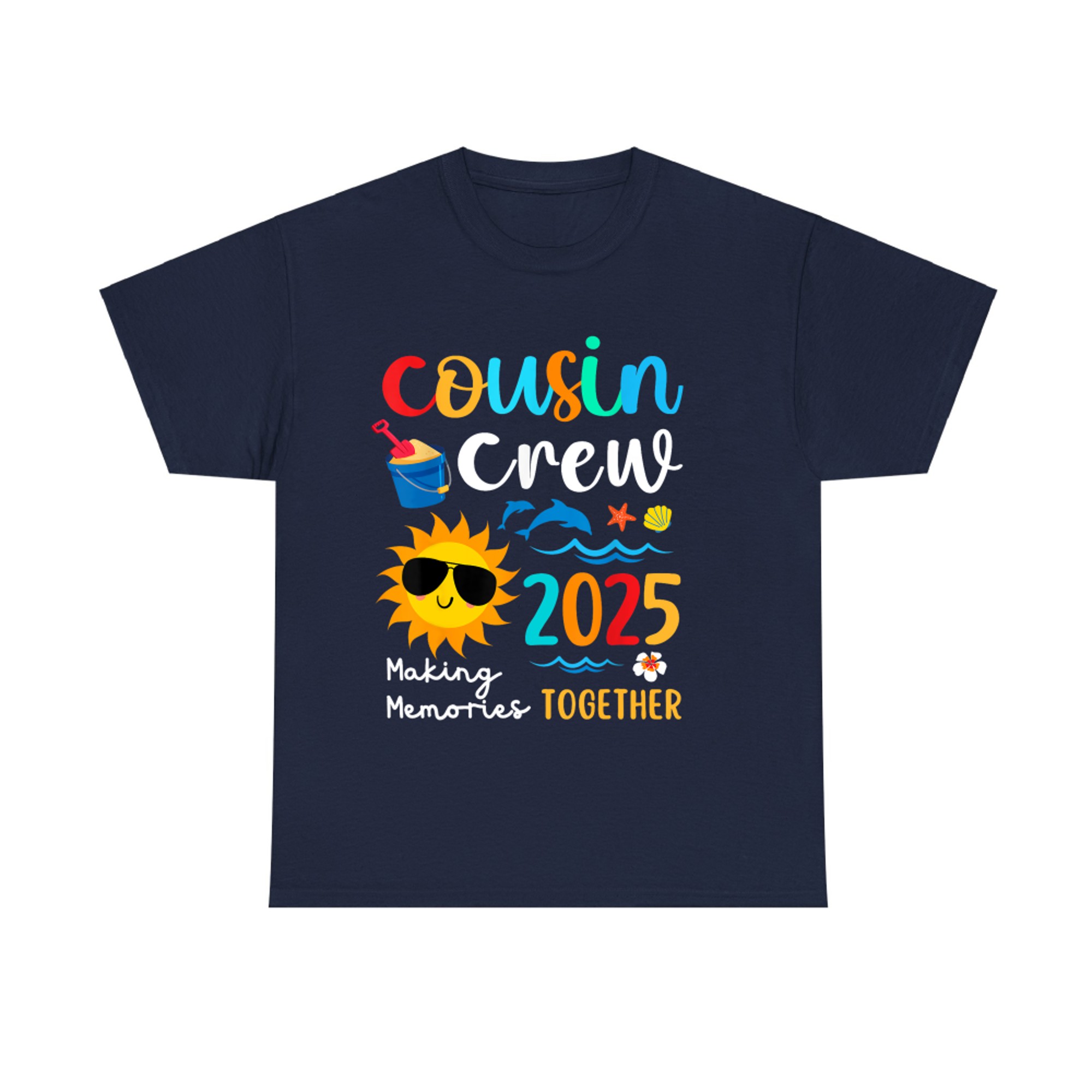 Cousin Crew Summer Vacation Beach Family Trips Matching T-Shirt