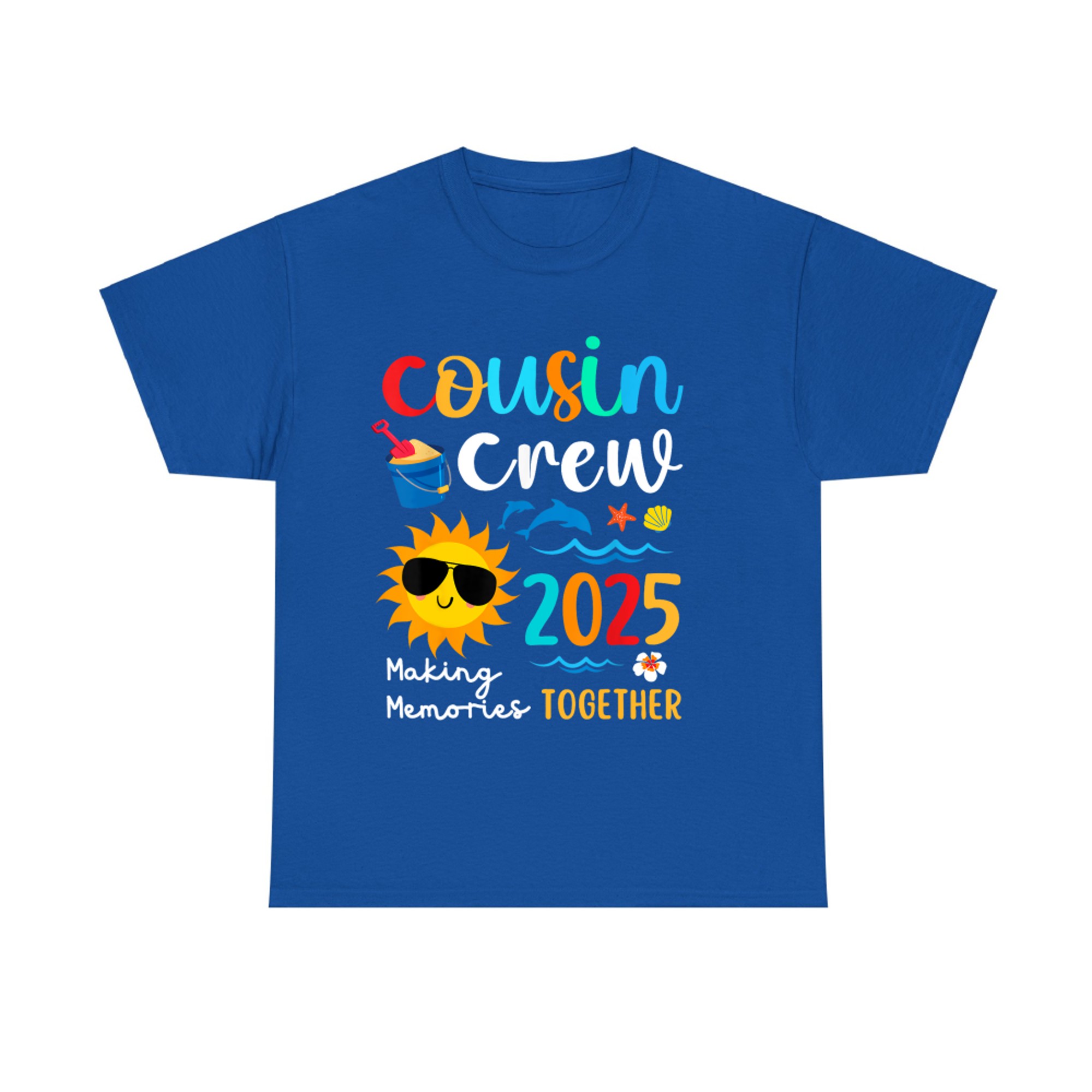 Cousin Crew Summer Vacation Beach Family Trips Matching T-Shirt
