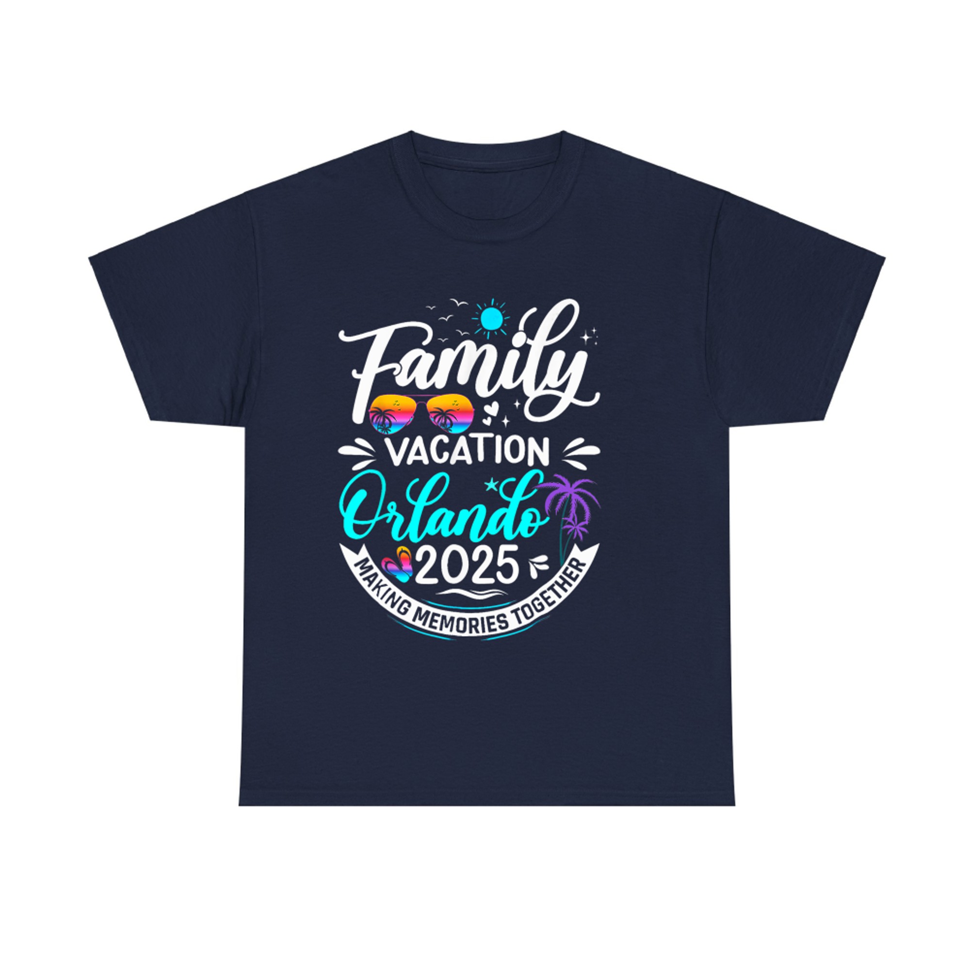 Family Vacation Orlando Beach Summer Vacation T-Shirt