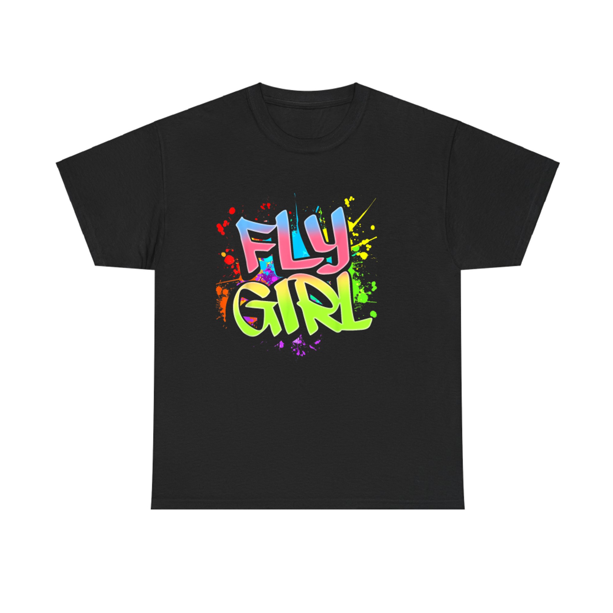 Fly Girl 80s 90s Old School Hip Hop Girls T-Shirt