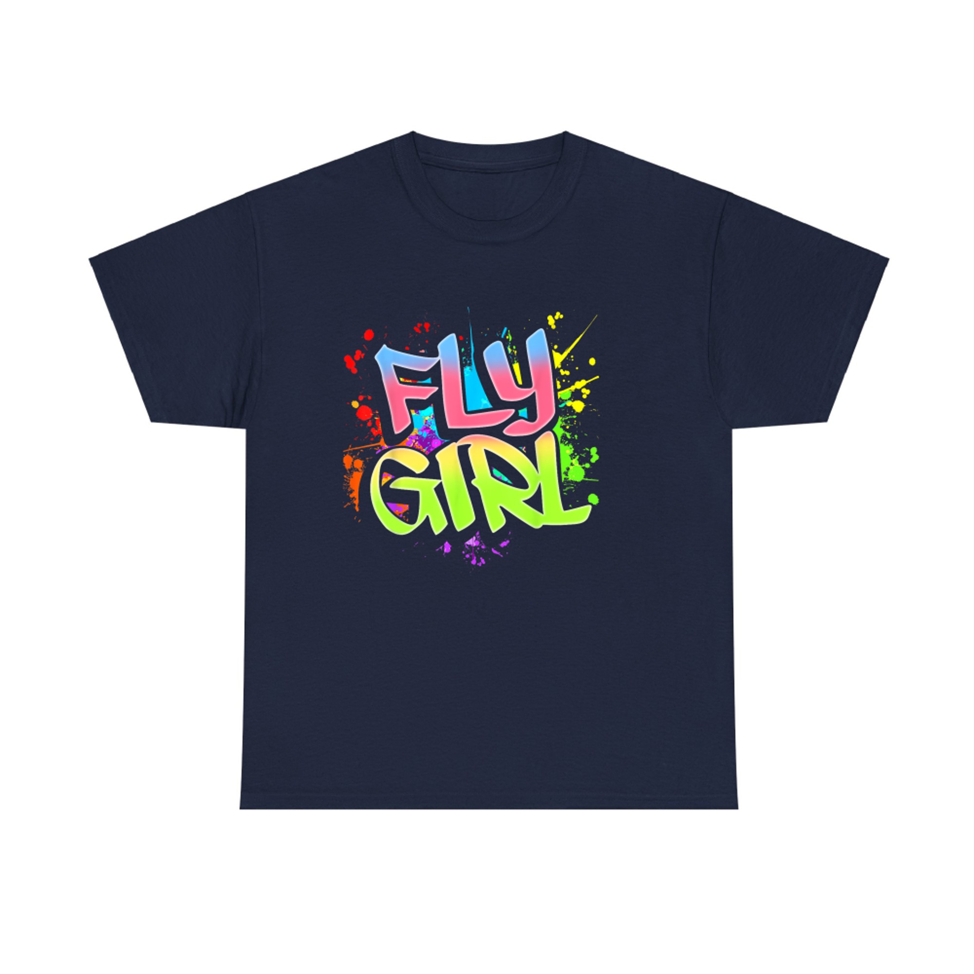 Fly Girl 80s 90s Old School Hip Hop Girls T-Shirt