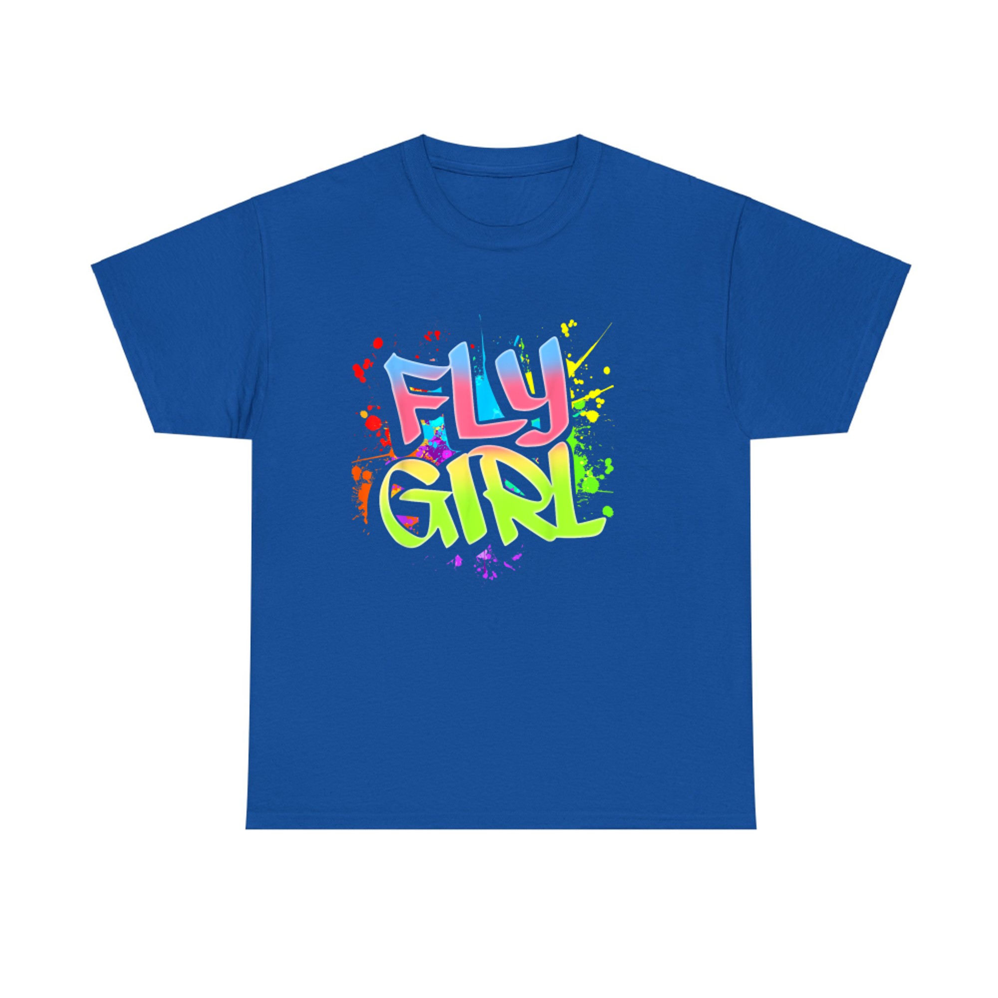 Fly Girl 80s 90s Old School Hip Hop Girls T-Shirt