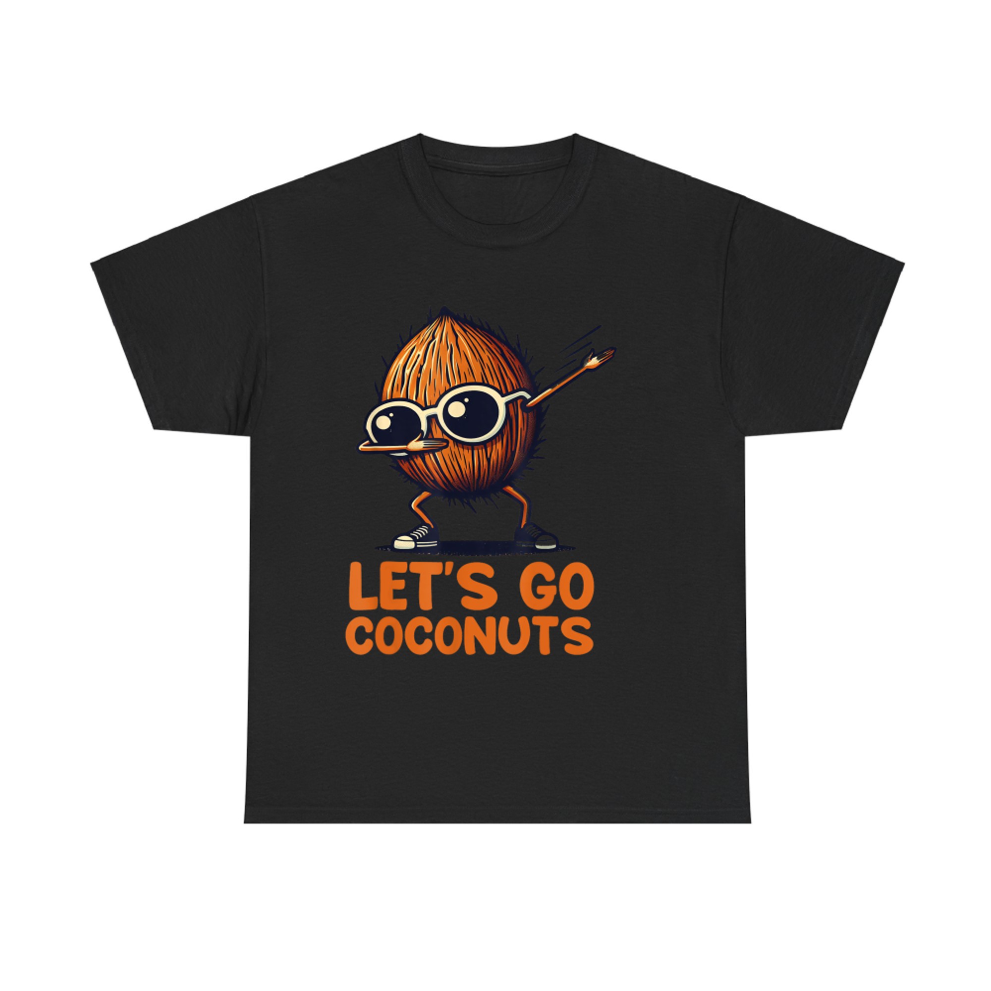 Funny Coconut Fruit Summer Let's Go Coconuts T-Shirt