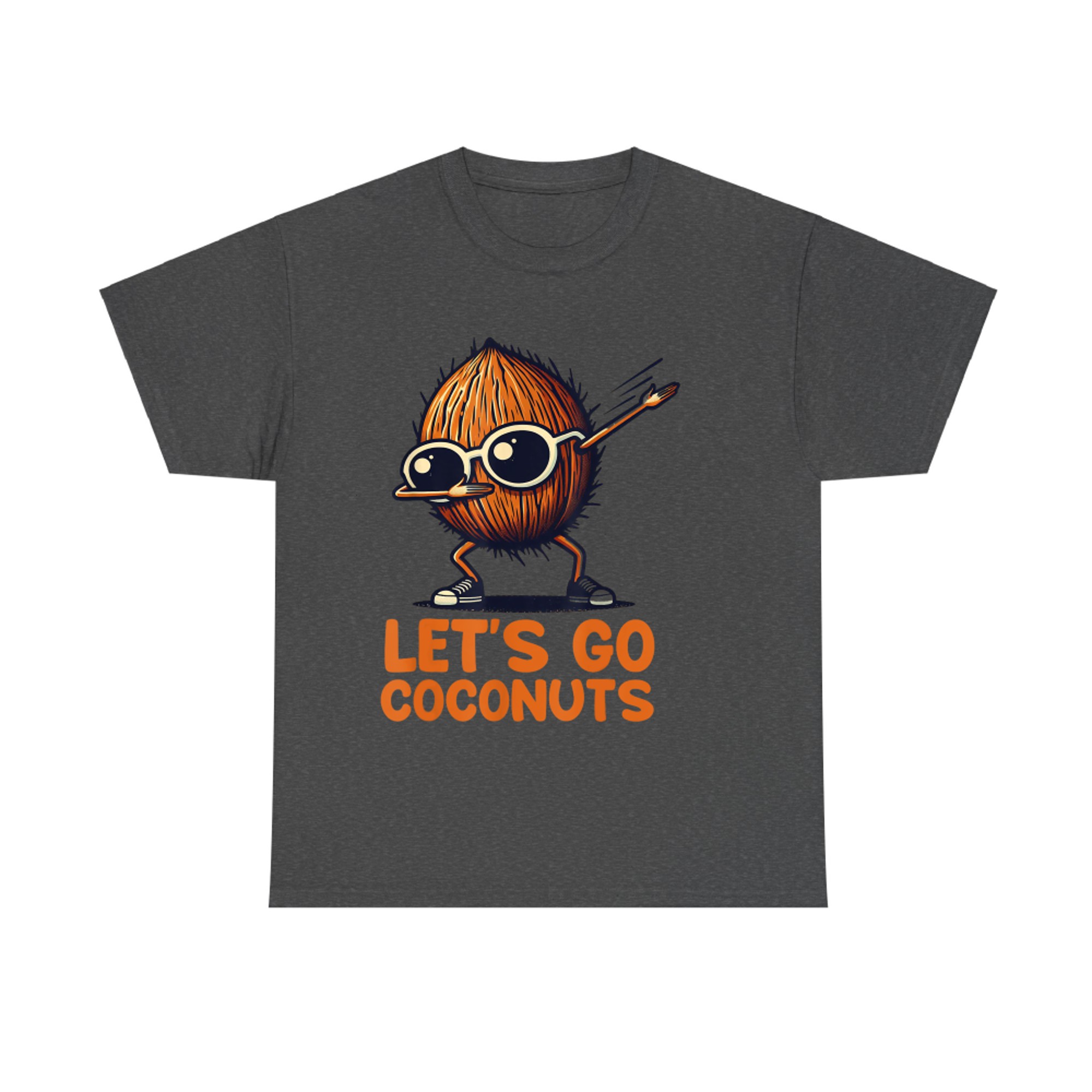 Funny Coconut Fruit Summer Let's Go Coconuts T-Shirt