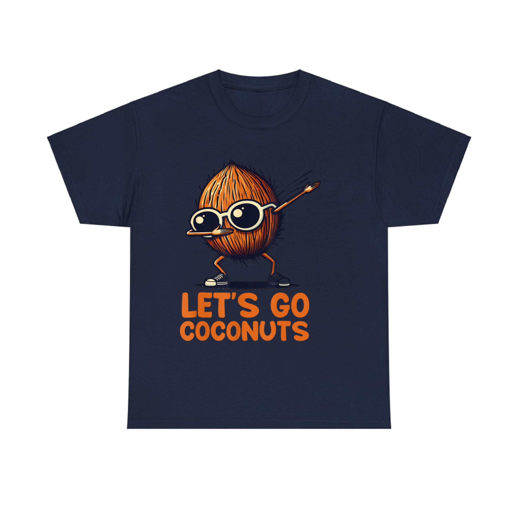 Funny Coconut Fruit Summer Let's Go Coconuts T-Shirt