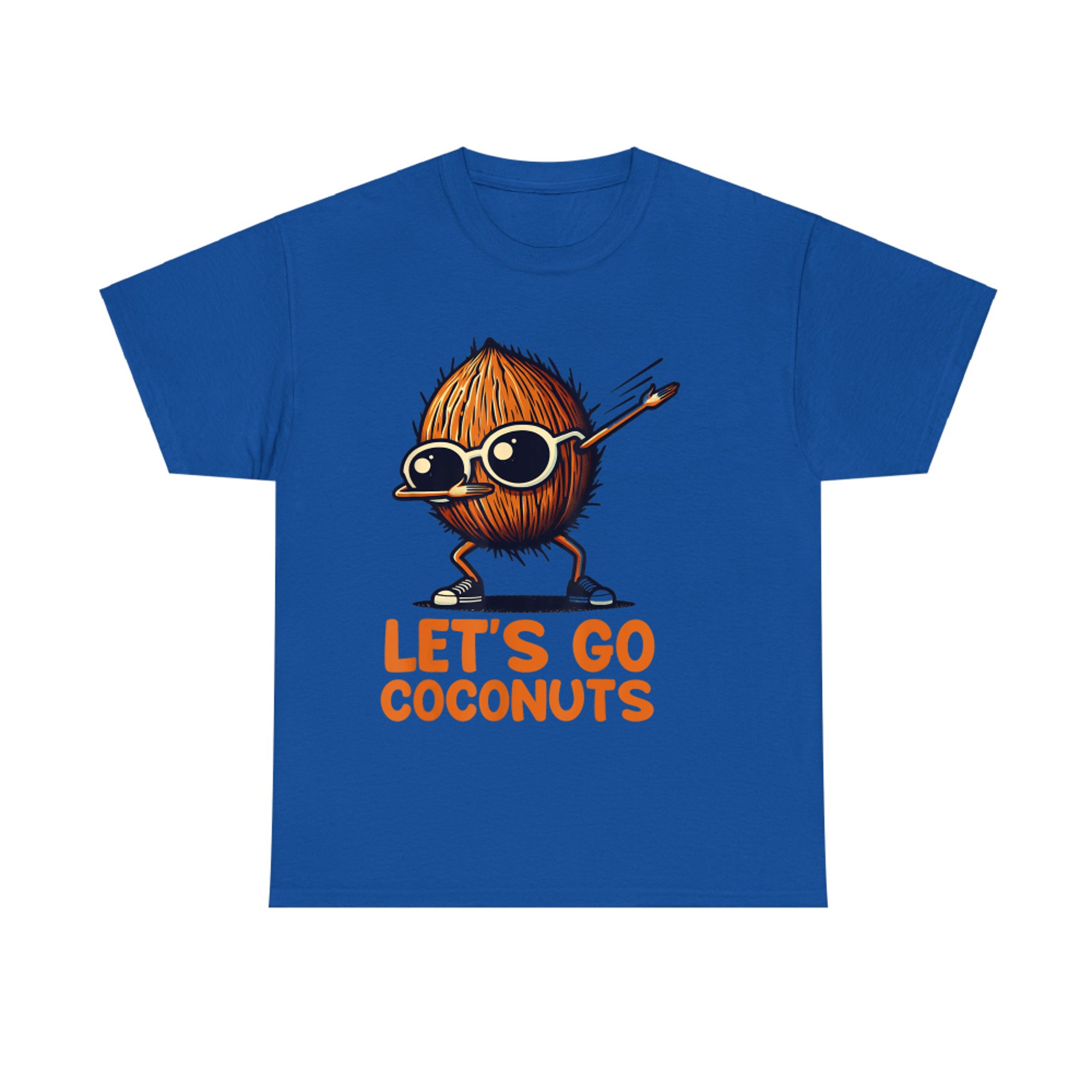 Funny Coconut Fruit Summer Let's Go Coconuts T-Shirt
