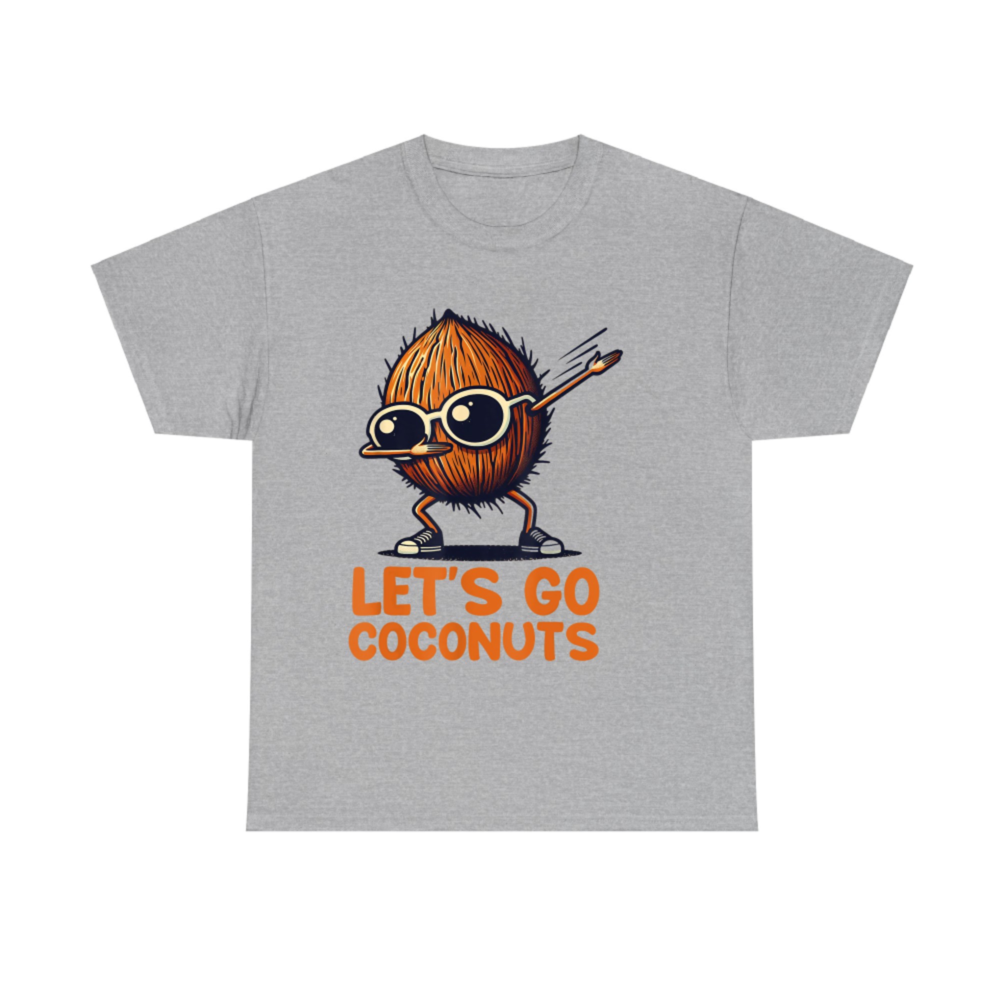 Funny Coconut Fruit Summer Let's Go Coconuts T-Shirt