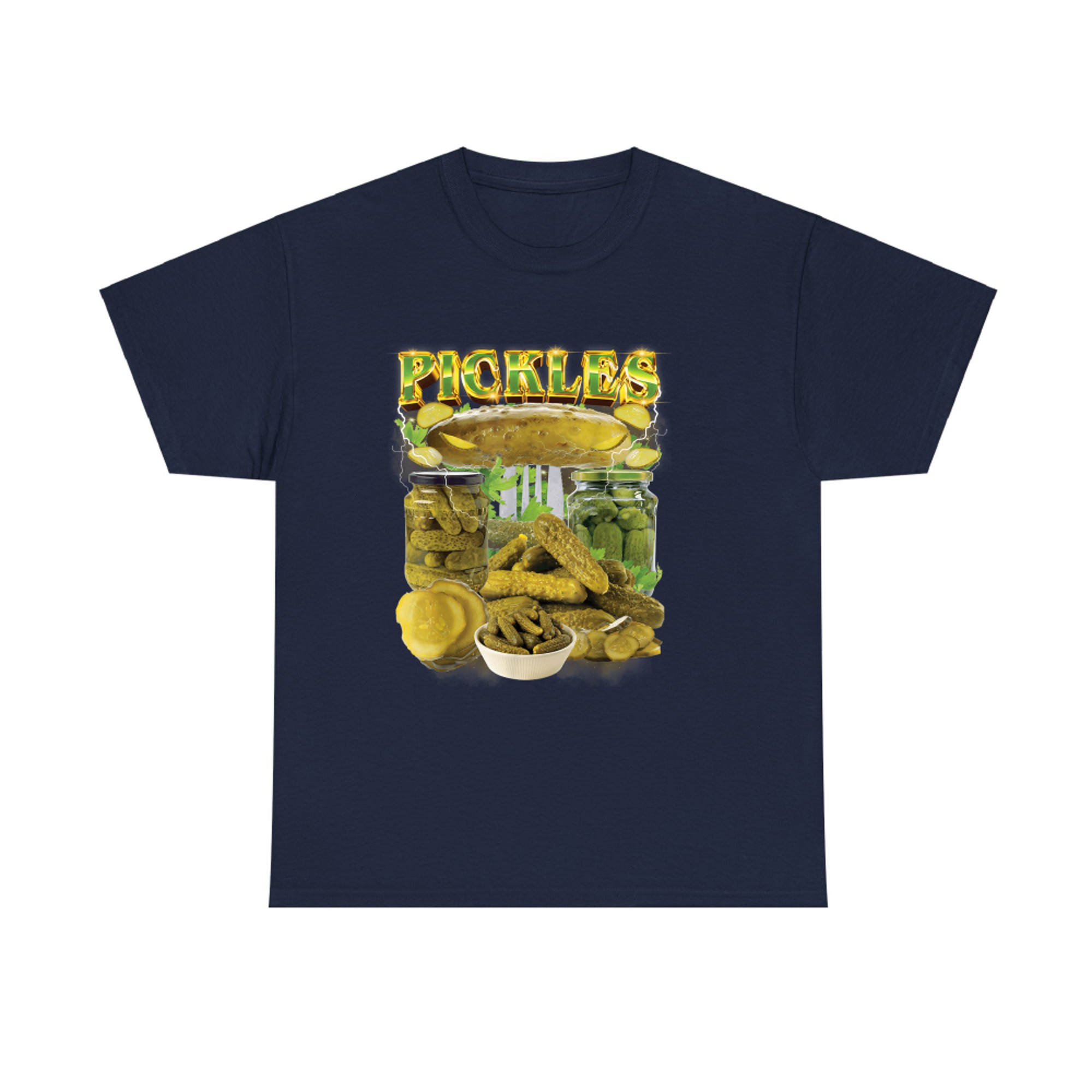 Funny Pickles Rap 90s Vintage National Pickle Day T-Shirt