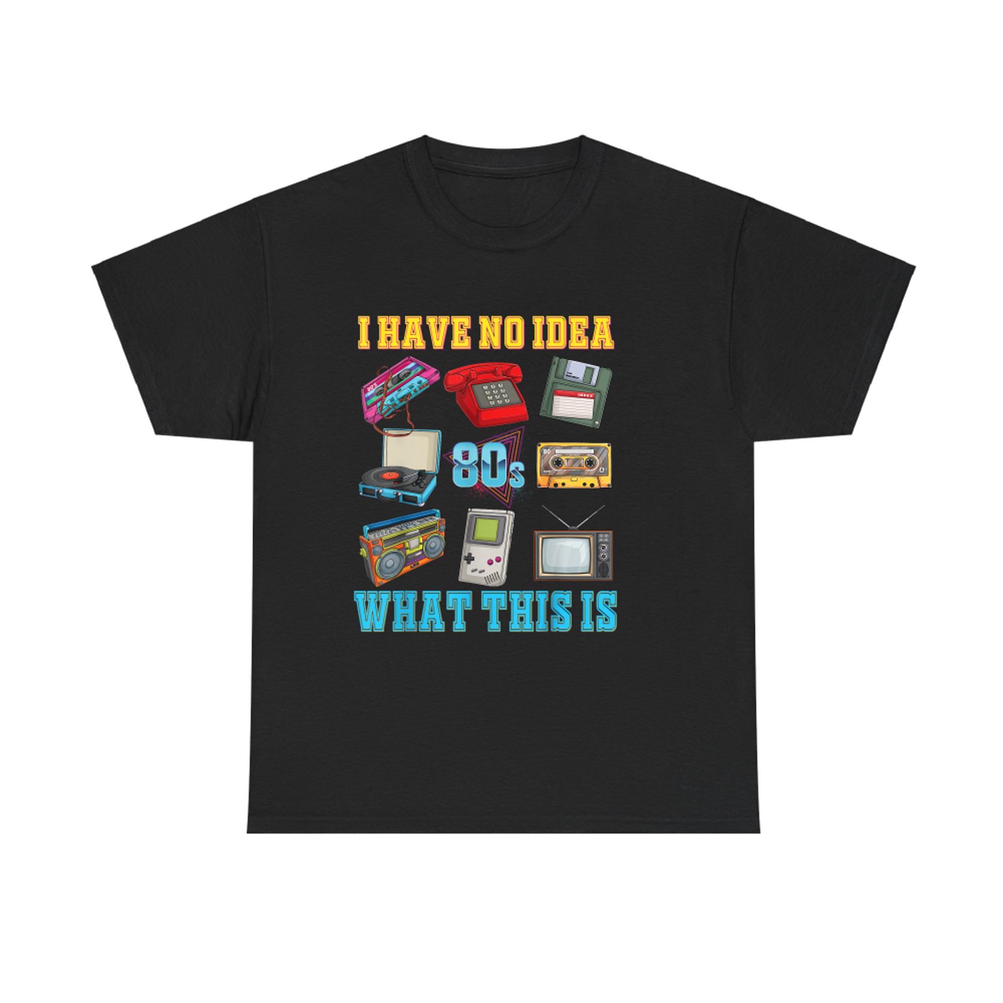I Have No Idea What This Is Kids 70s 80s 90sTheme Outfit  T-Shirt