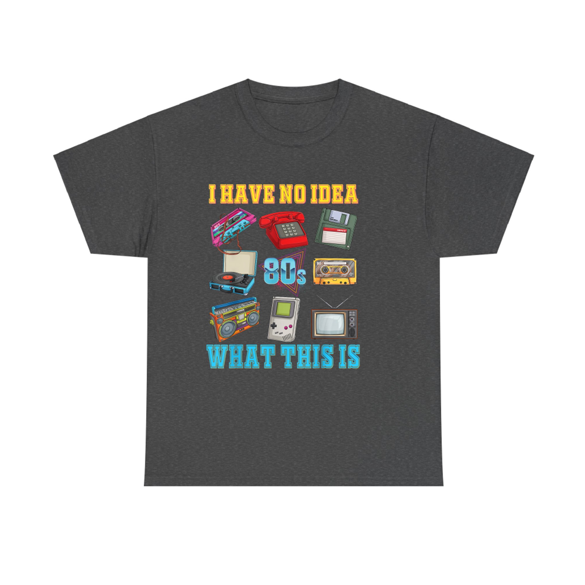 I Have No Idea What This Is Kids 70s 80s 90sTheme Outfit  T-Shirt