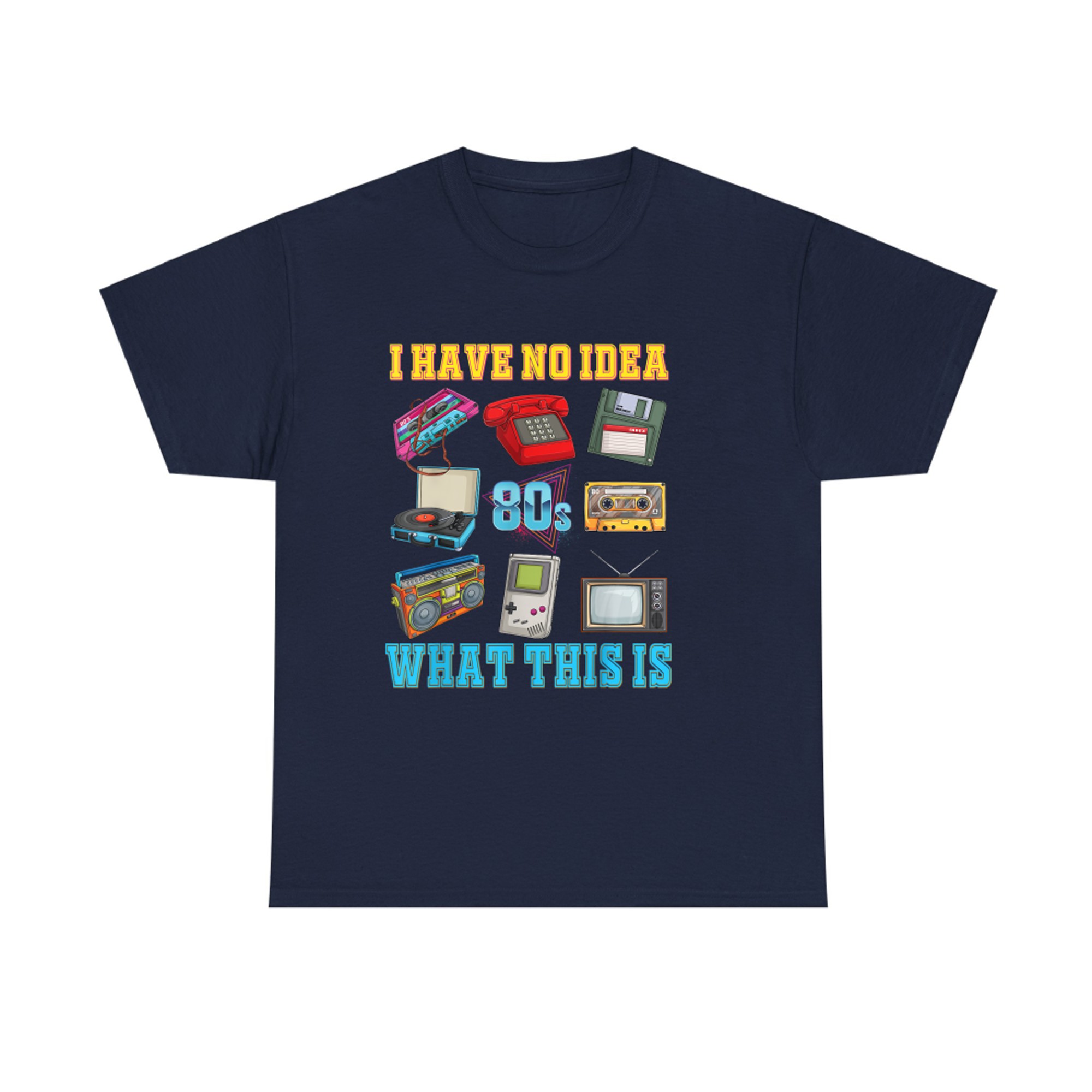 I Have No Idea What This Is Kids 70s 80s 90sTheme Outfit  T-Shirt