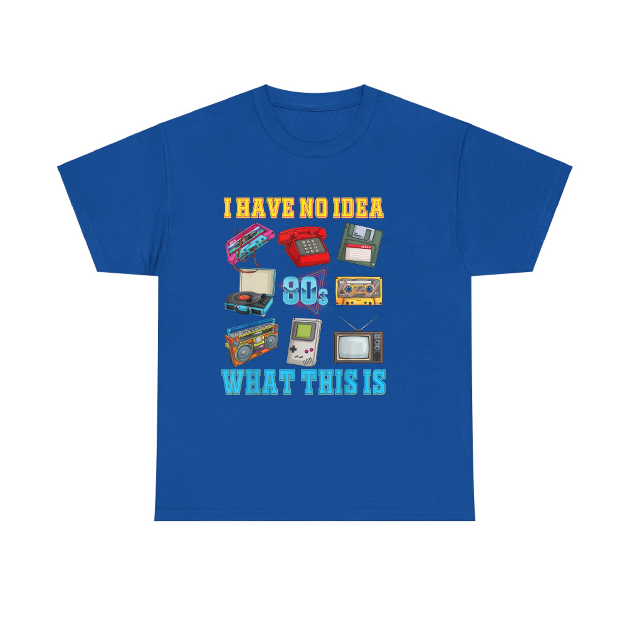 I Have No Idea What This Is Kids 70s 80s 90sTheme Outfit  T-Shirt