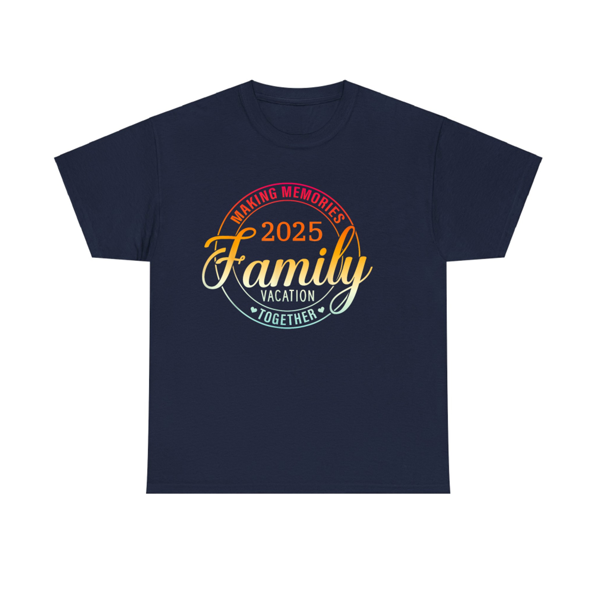 Making Memories Family Vacation Family Matching Summer Vacation T-Shirt