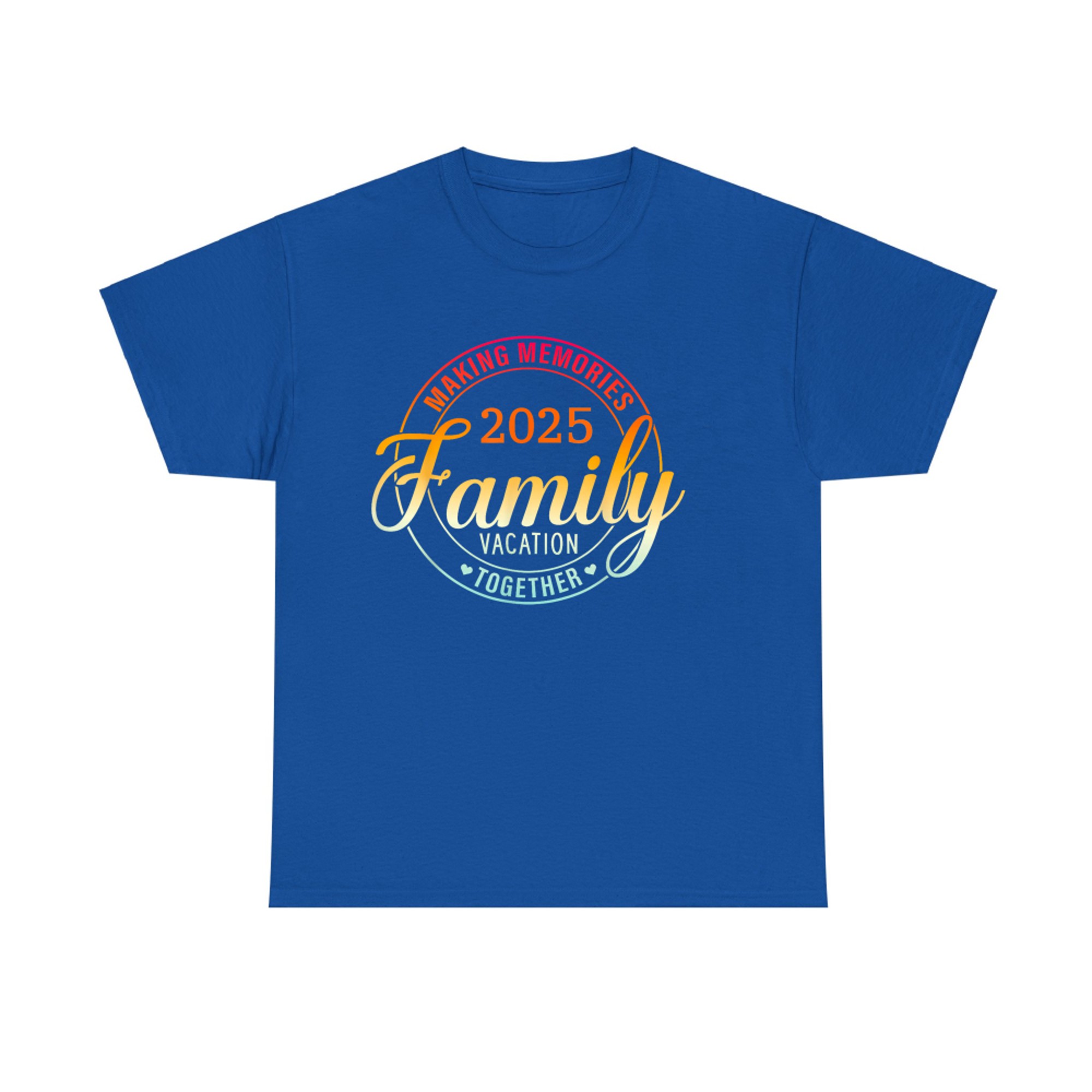 Making Memories Family Vacation Family Matching Summer Vacation T-Shirt